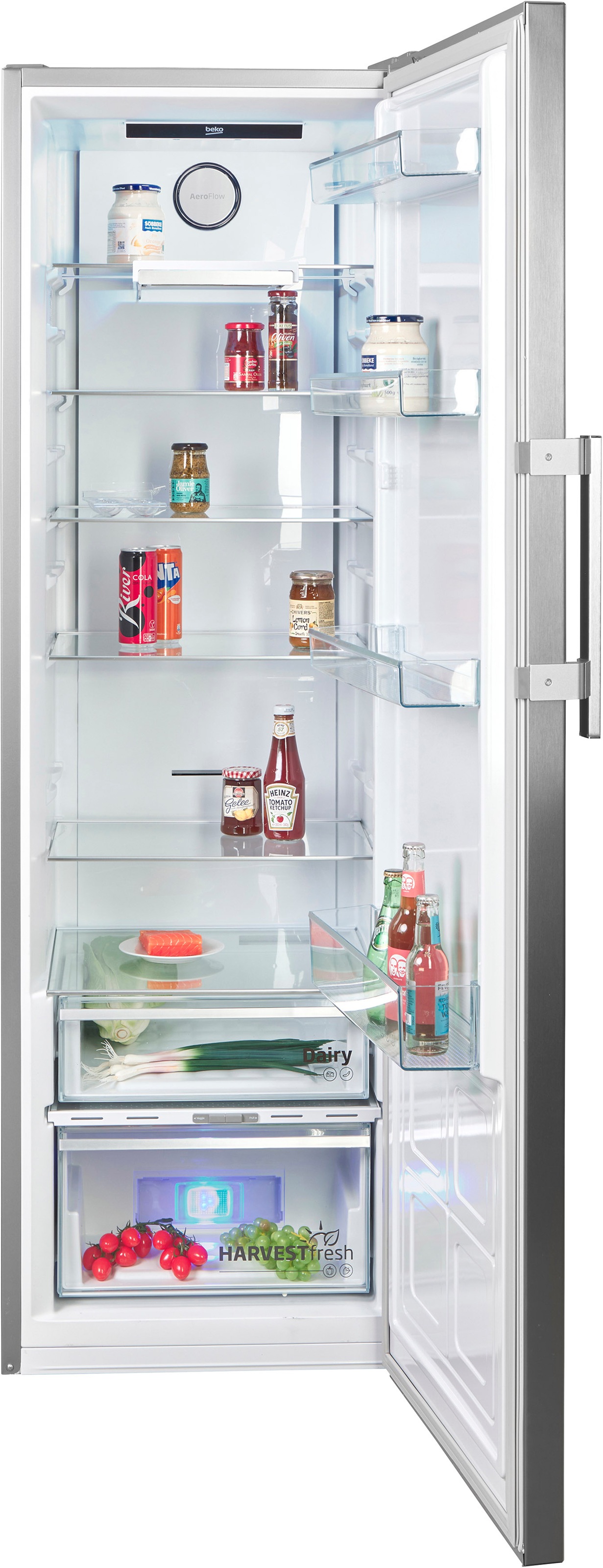 BEKO Kühlschrank »B7RMLNE446ZXP 7278340894«, ohne Gefrierfach