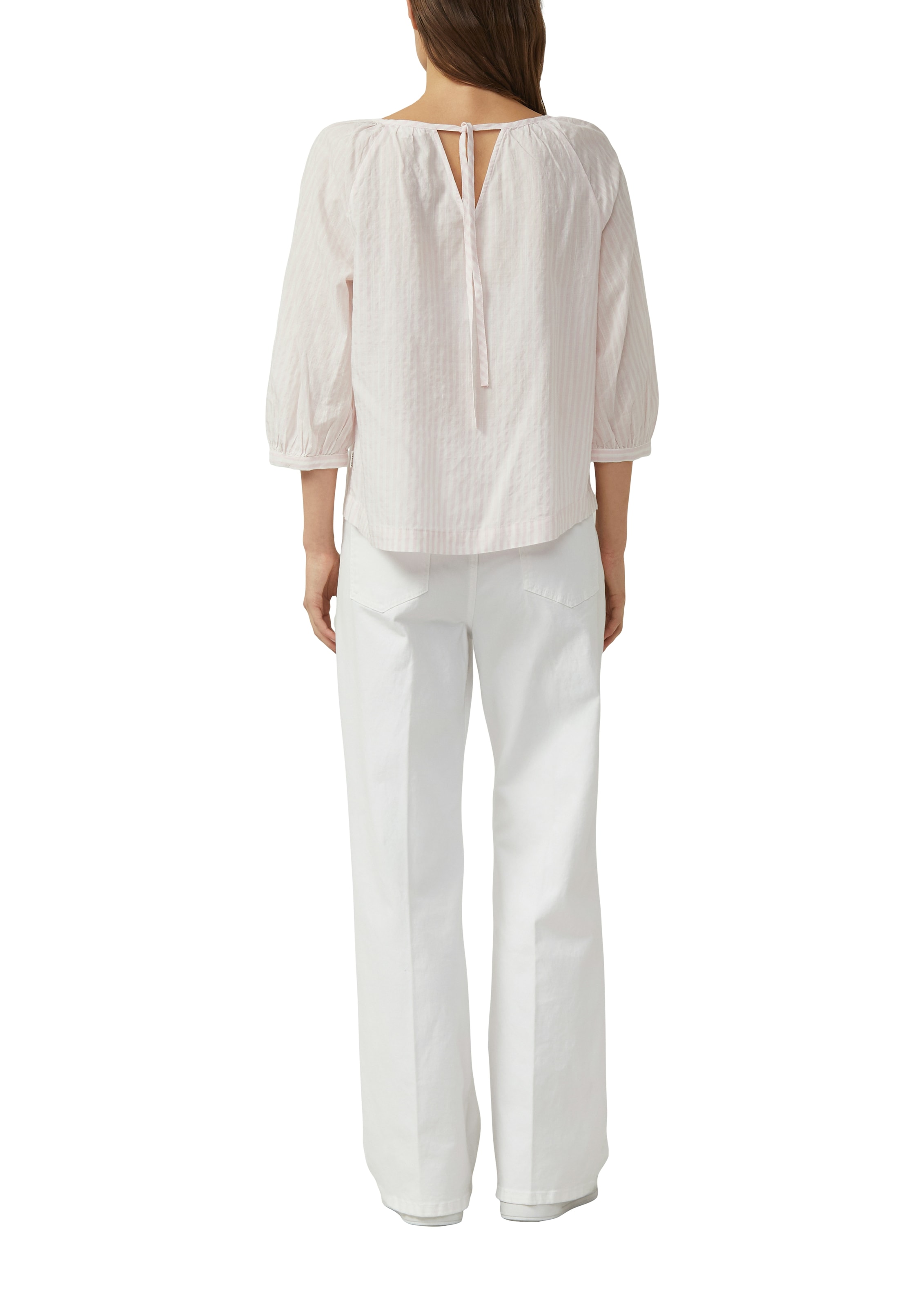 s.Oliver Klassische Bluse mit Streifen Muster