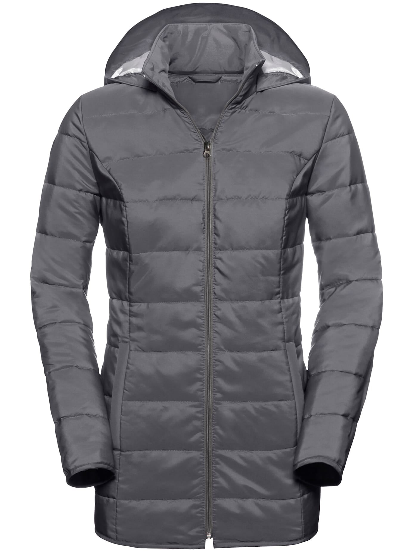 Classic Basics Steppjacke, mit Kapuze