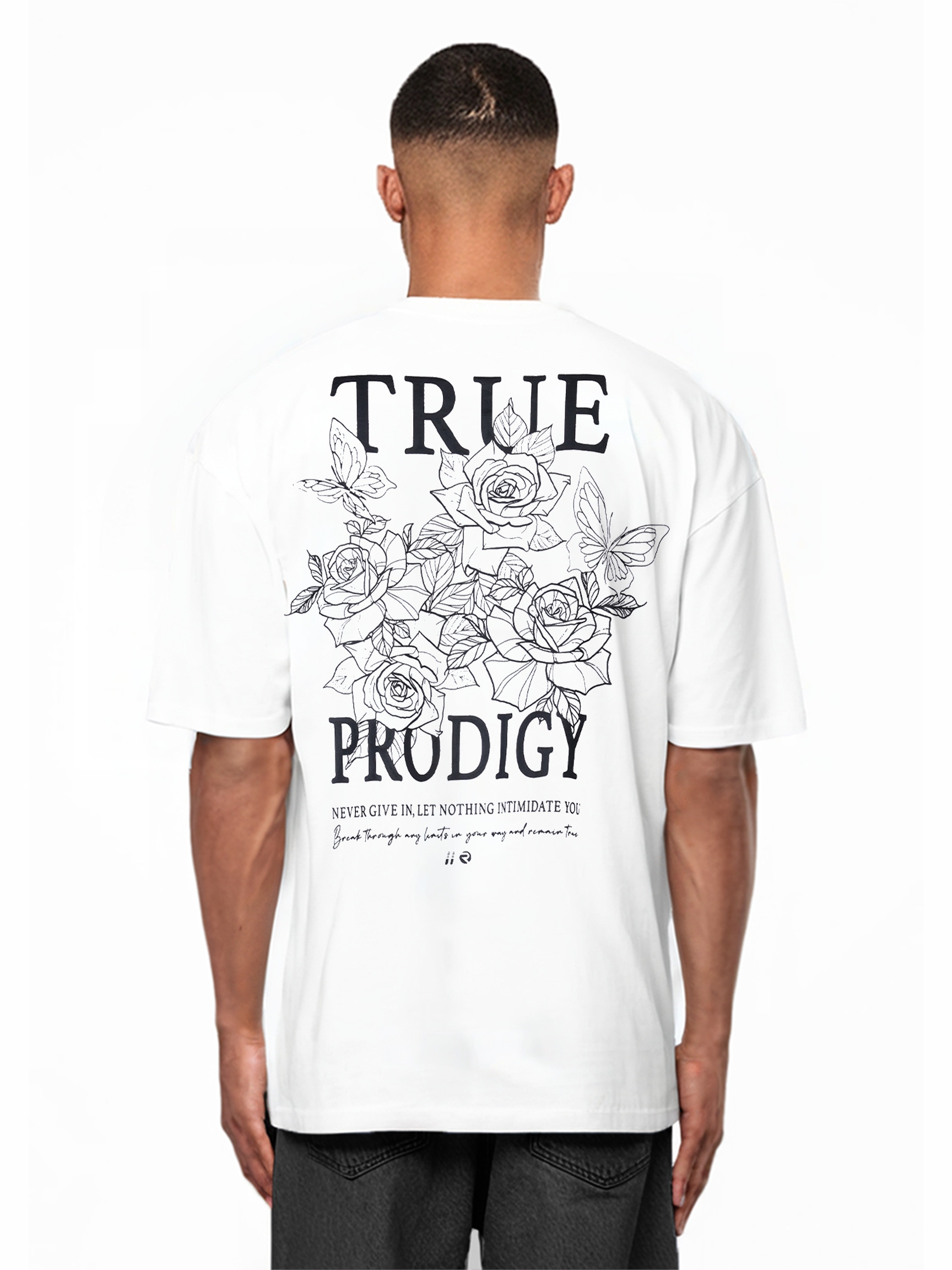 trueprodigy Oversize-Shirt »Alex Logo Print Oversized Rundhals«