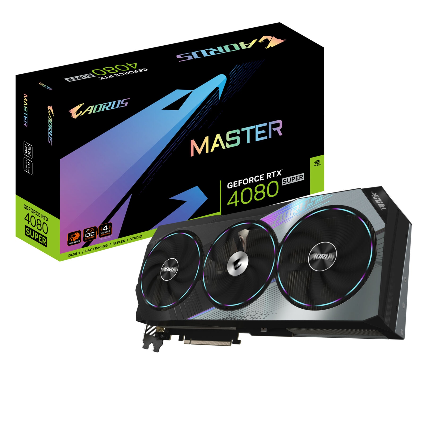 Grafikkarte »AORUS GeForce RTX 4080 SUPER MASTER 16G«