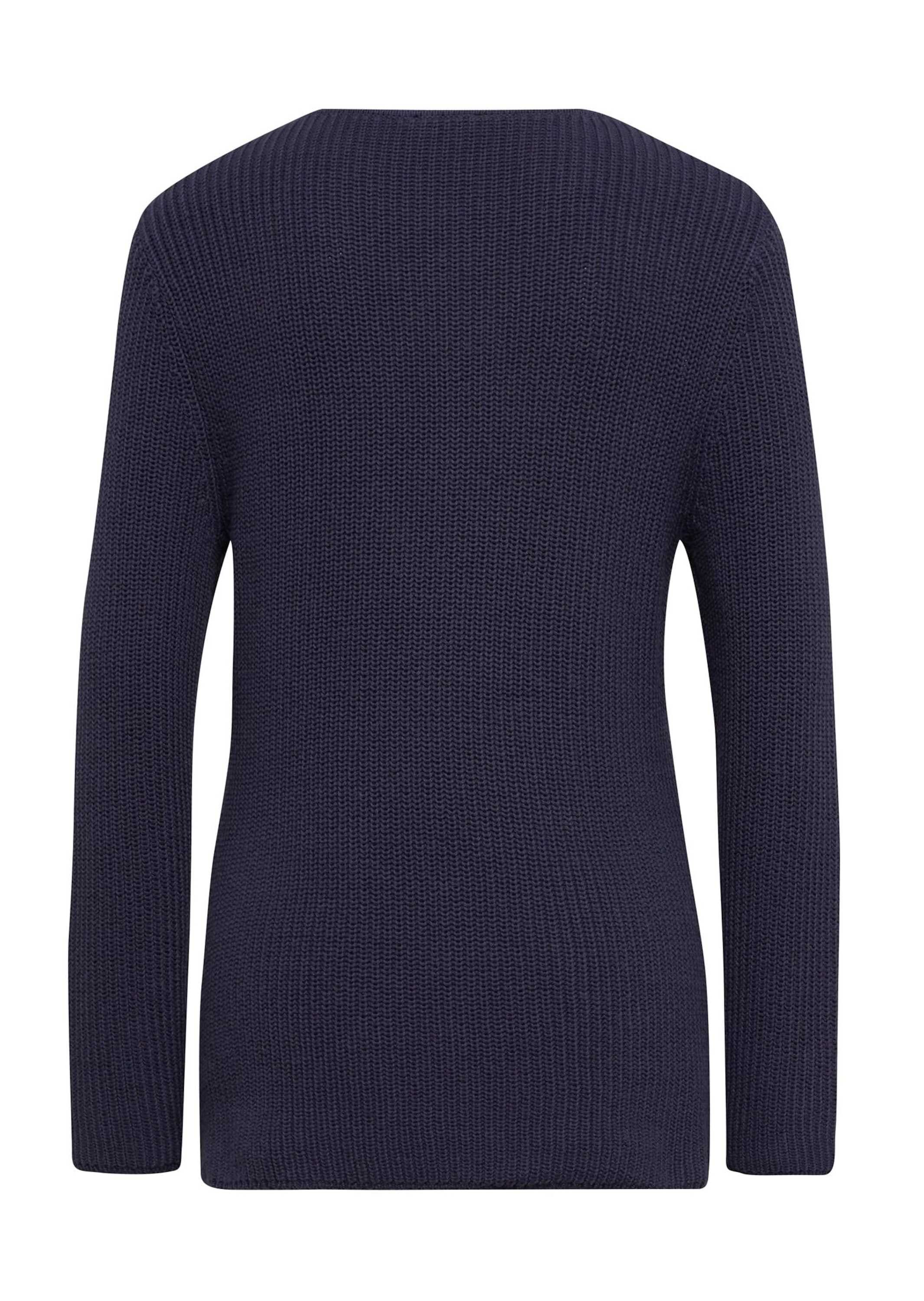 GOLDNER Strickpullover »Kurzgröße Figurschmeichelnder Pullover aus reiner Baumwolle«