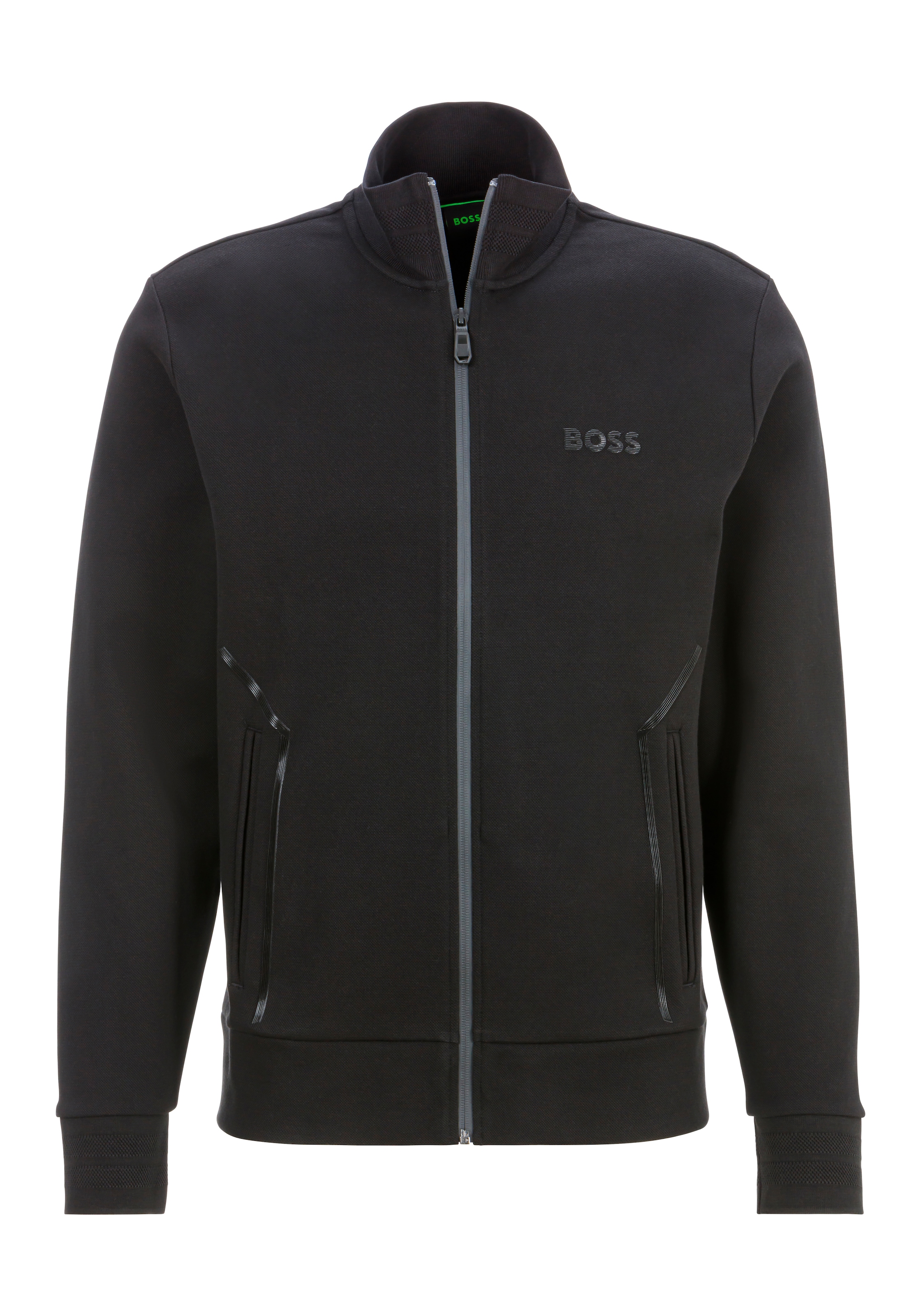 BOSS GREEN Sweatjacke »Skaz Mirror«, feuchtigkeitsregulierend