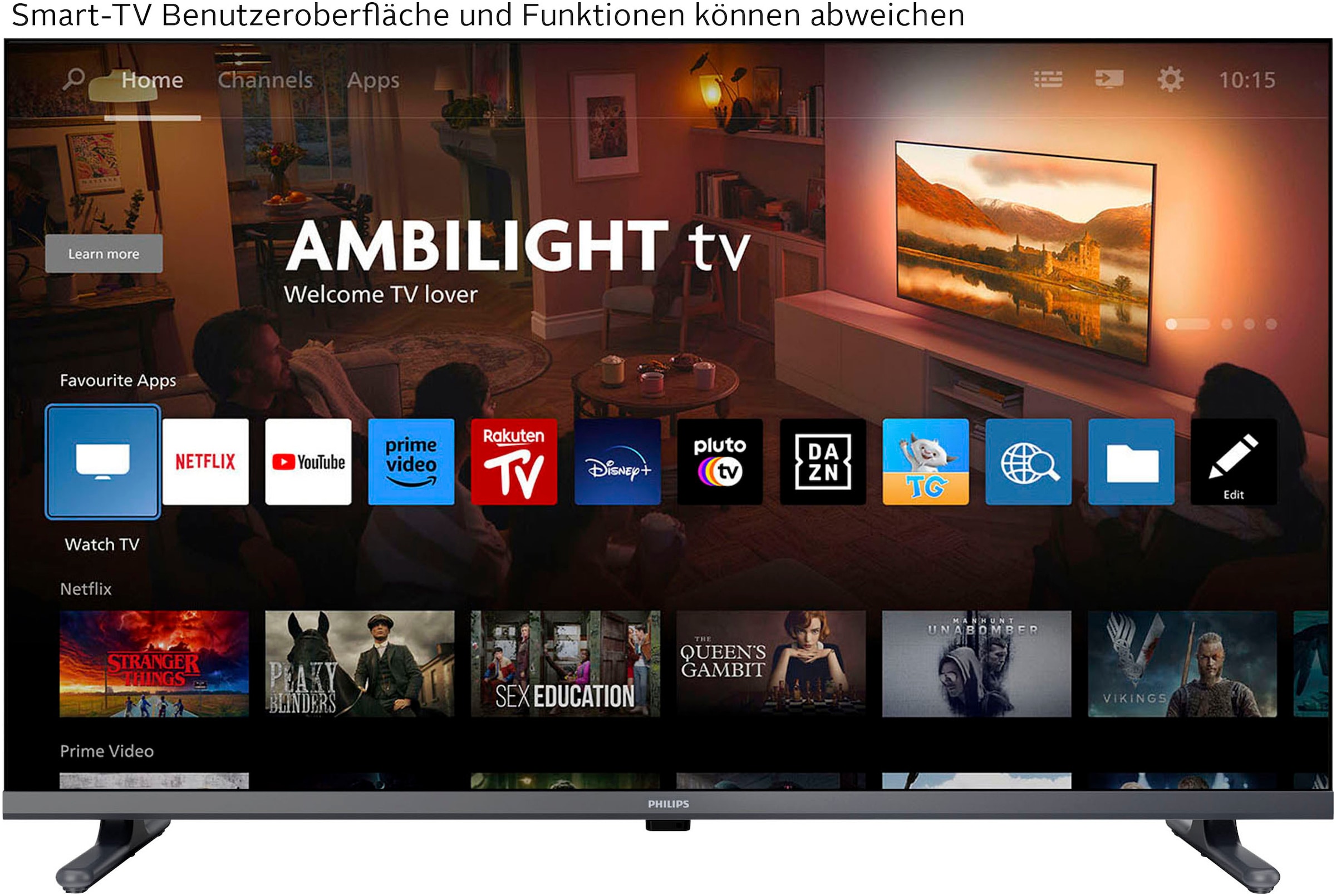 Philips LED-Fernseher »32PFS6000/12«, Full HD, Smart-TV