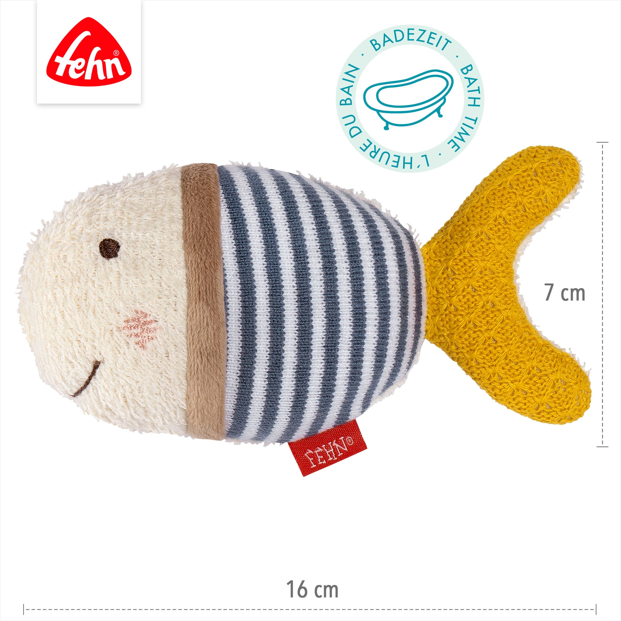 Fehn Badespielzeug »Otter Theo, Badeset Otter«, (2 tlg.), Set