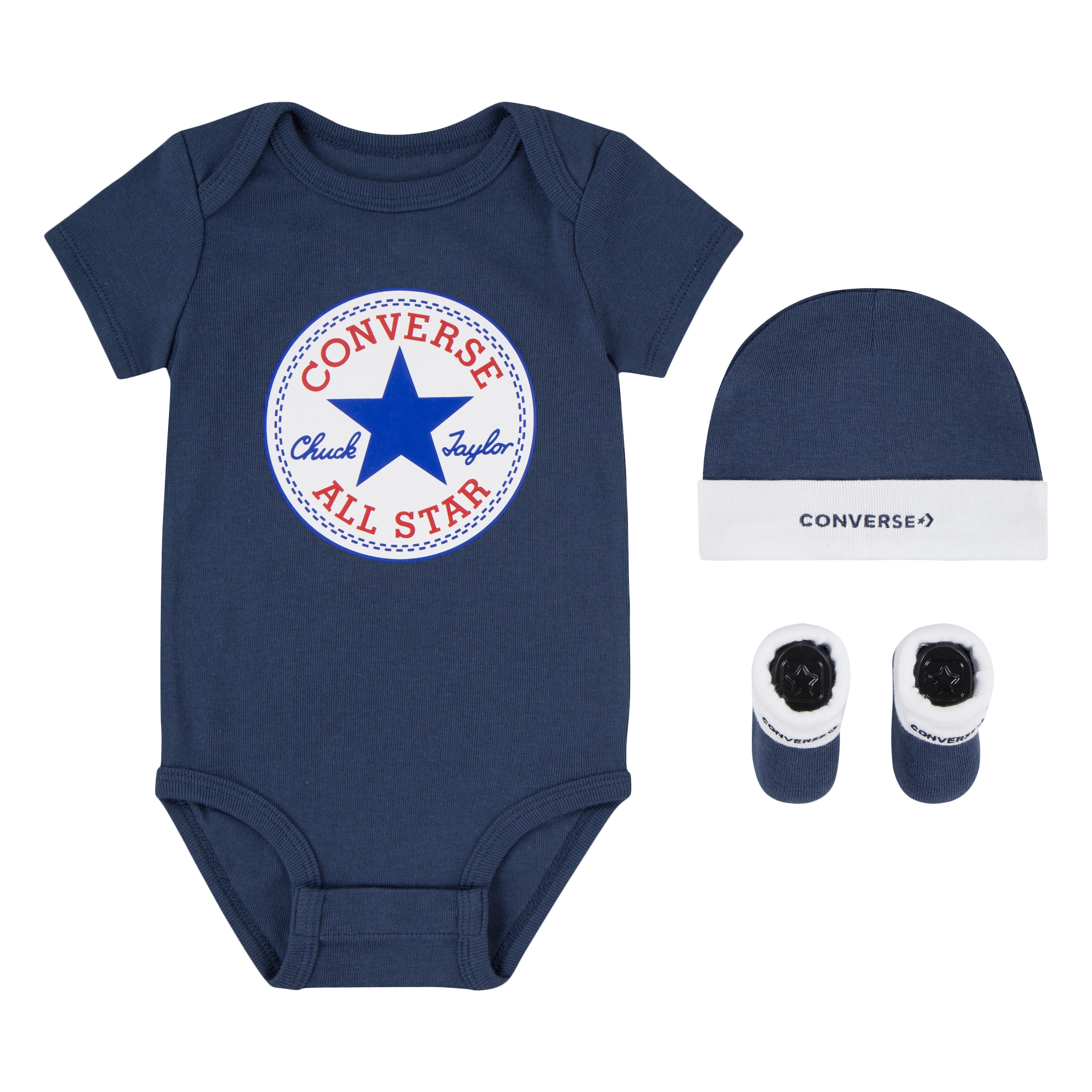 Converse Erstausstattungspaket »CLASSIC CTP INFANT HAT BODYSUIT BOO«