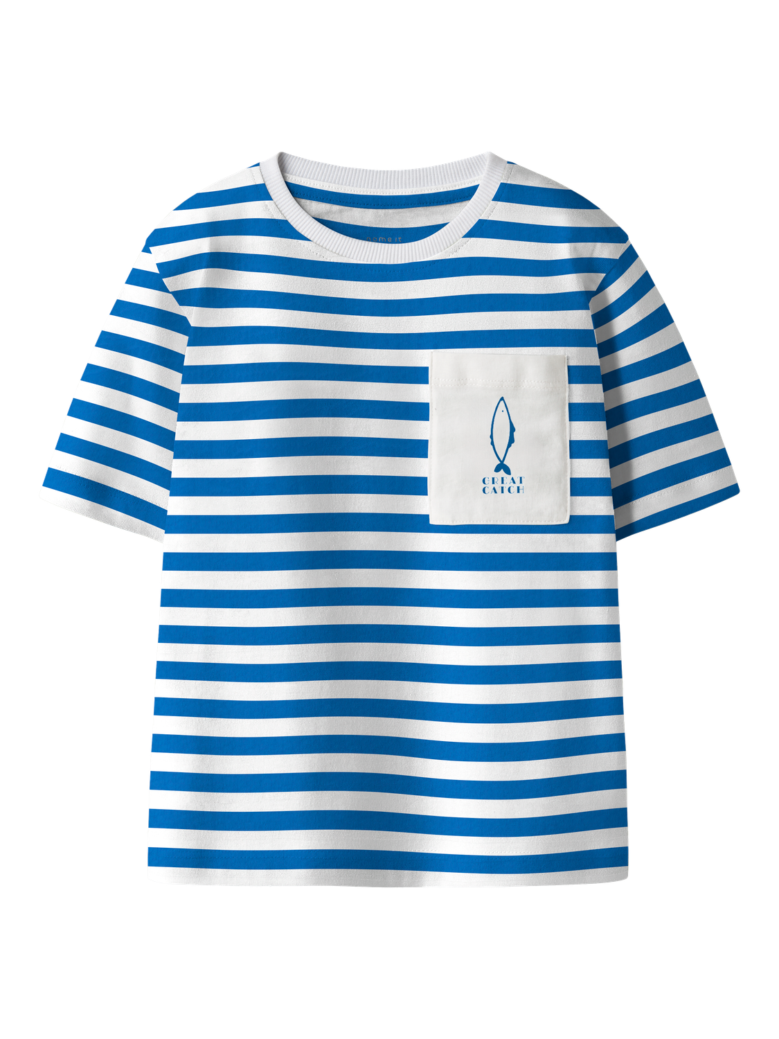 Name It T-Shirt »NMMJESPER SS NREG TOP BOX  PB«