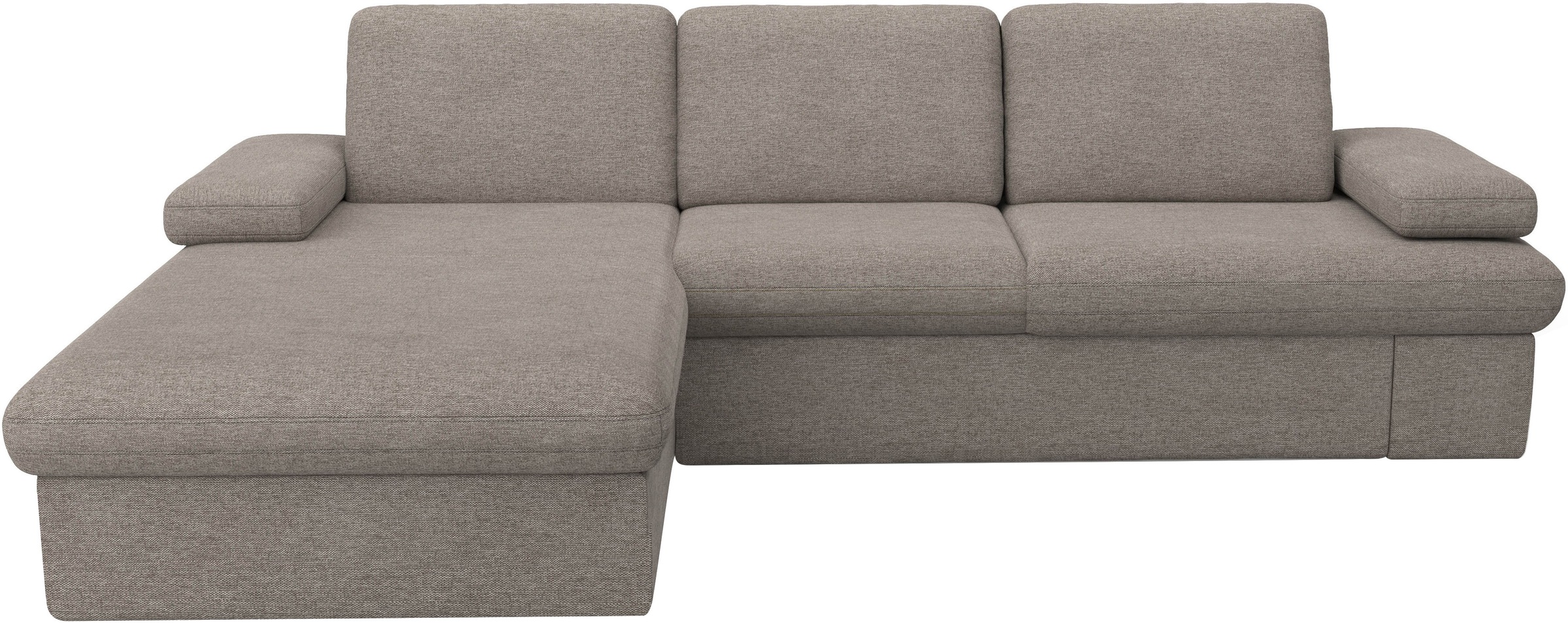 sit&more Ecksofa »Moreno«, mit Armteilverstellung,wahlweise mit Bettfunktion