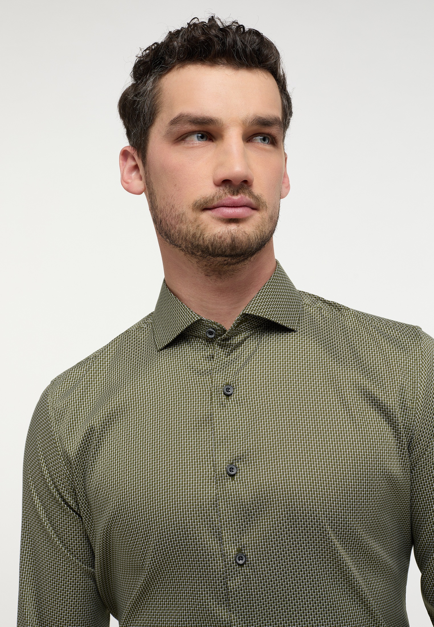 Eterna Langarmhemd »SLIM FIT«