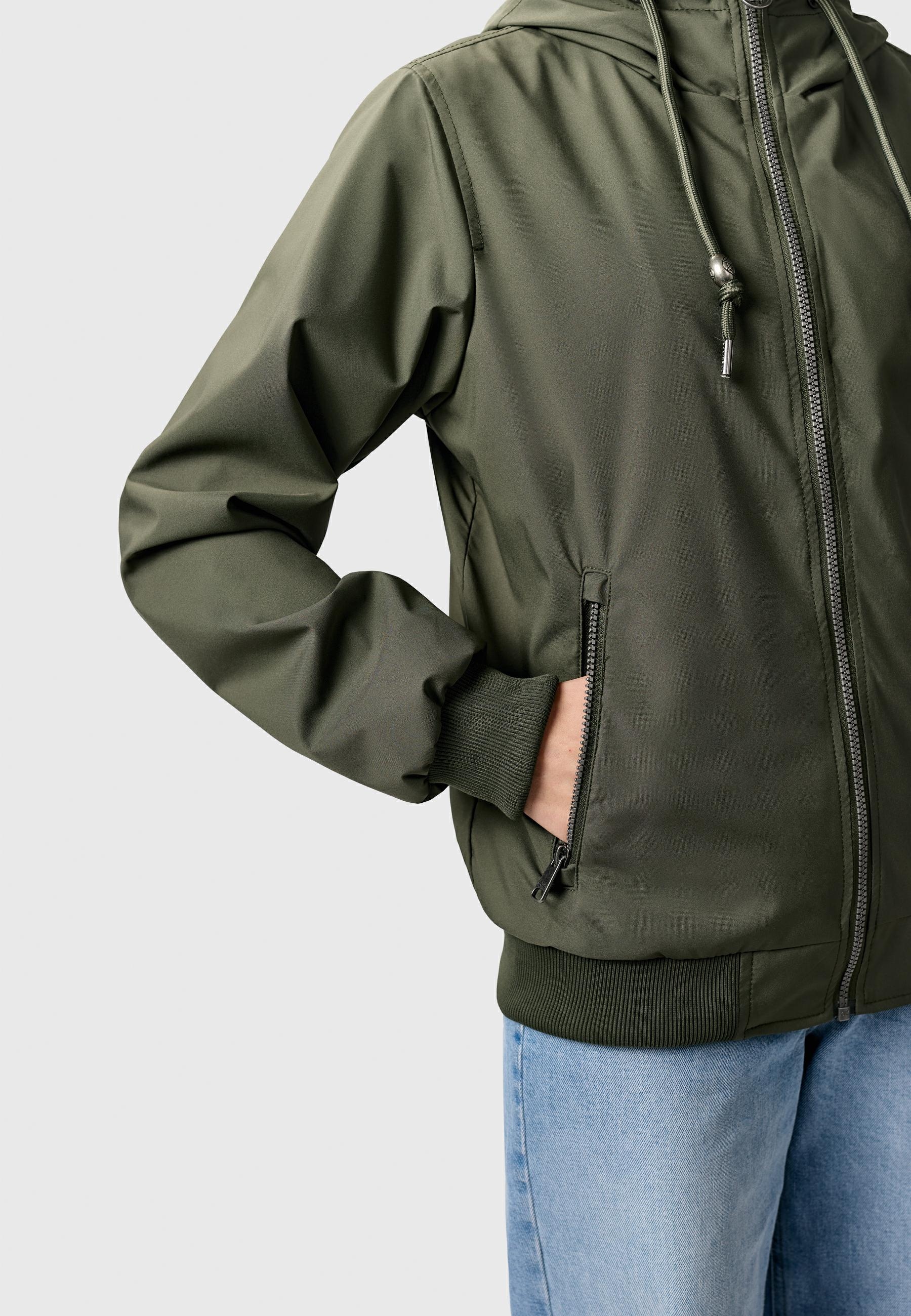 Ragwear Outdoorjacke »Outdoorjacke Nuggeta Summer YOUMODO« mit Kapuze Lässige Übergangsjacke mit Kapuze