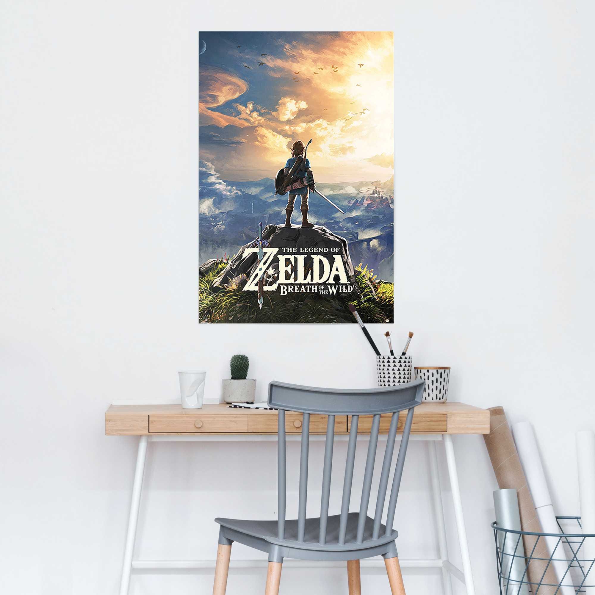 Reinders! Poster »The Legend Of Zelda - breath of the wild«