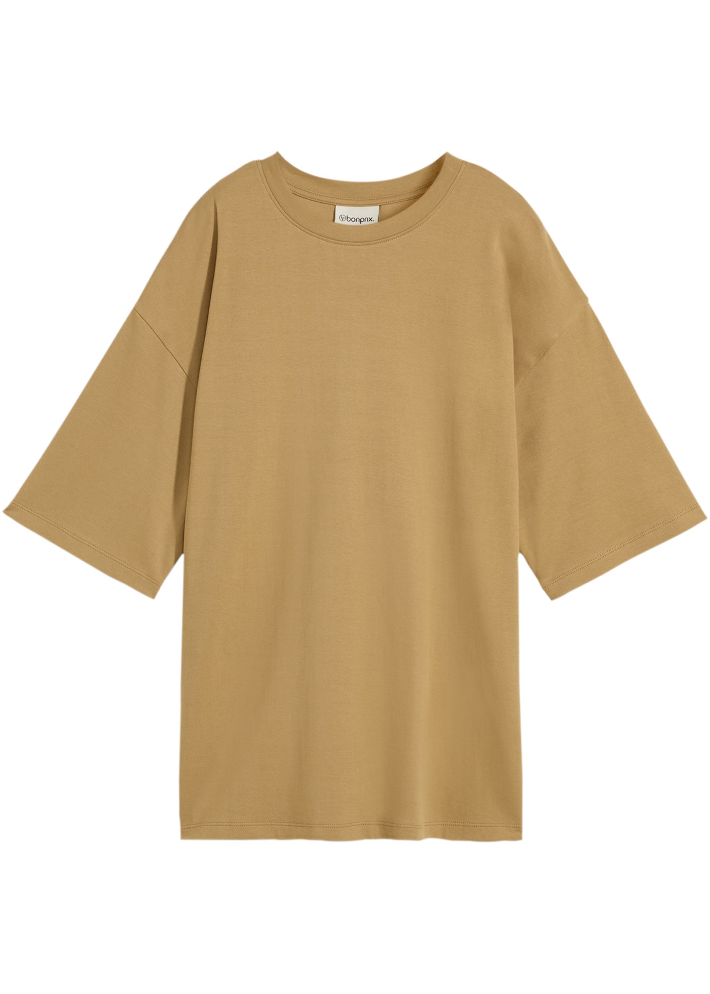 bonprix Longshirt Oversized Schnitt, Halbarm, für Frühling und Sommer