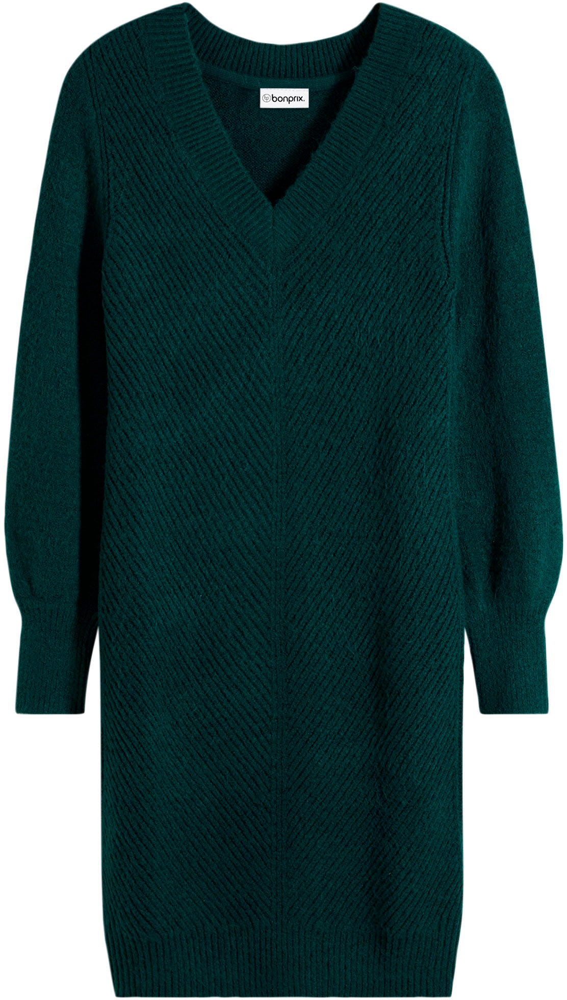 bonprix Strickkleid »Strickkleid« für besondere Anlässe, elastisches Material, Loose Fit