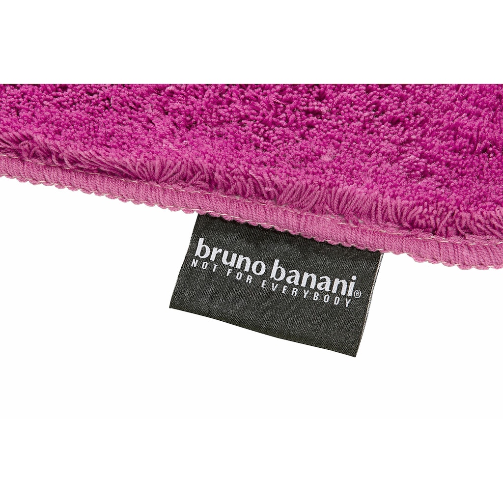 Bruno Banani Badematte »Lana«, Höhe 25 mm, rutschhemmend beschichtet, fußbodenheizungsgeeignet