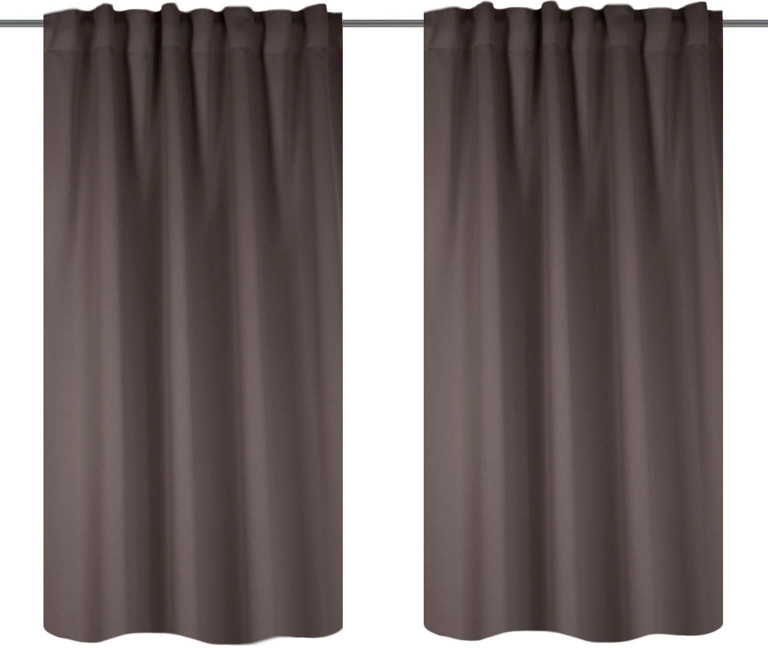 Home Basics Vorhang »BLACKY« Multifunktionsband 2 Stk. tlg. 2er Pack Kombibandschal BLACKY Uni