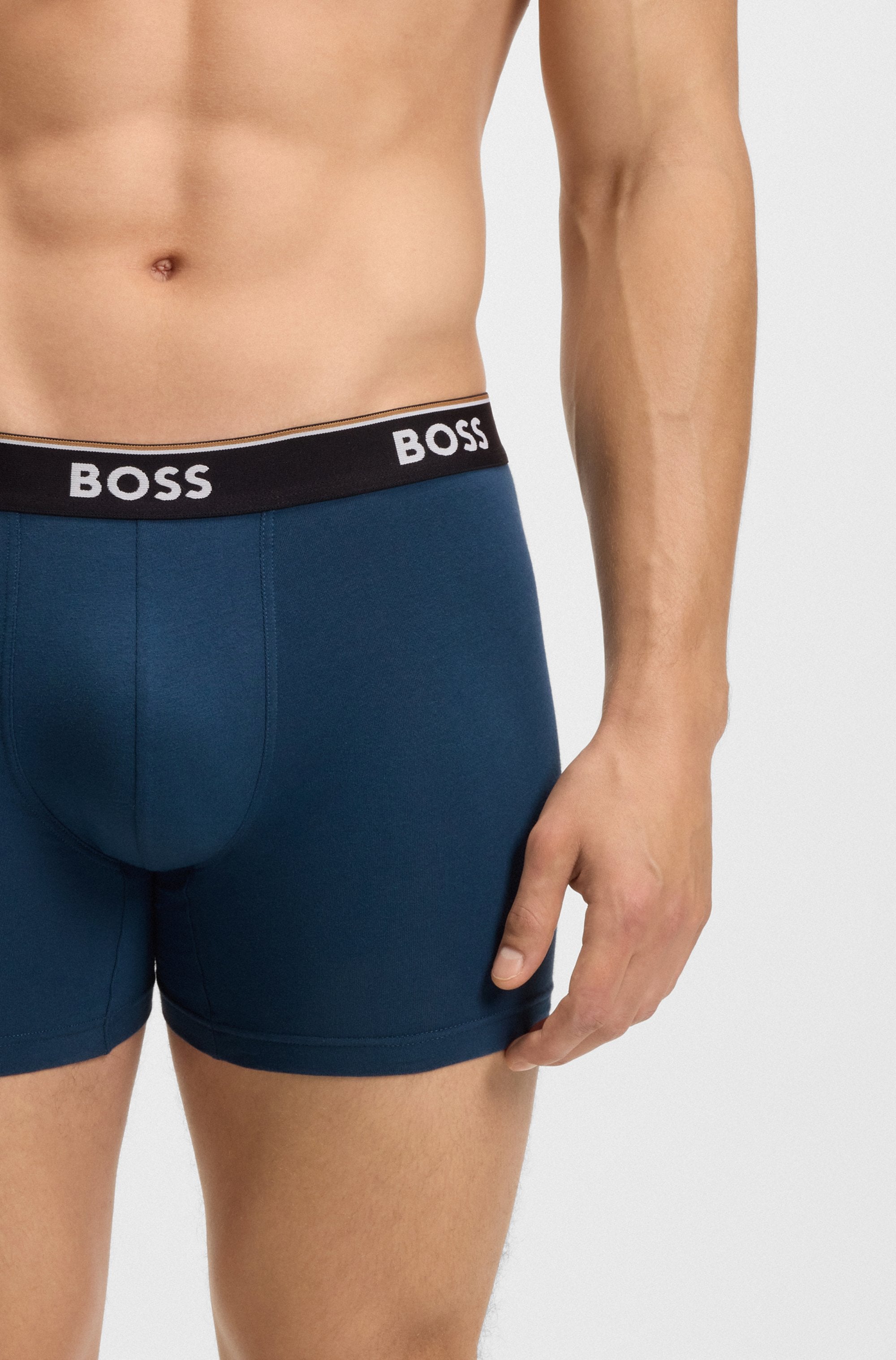 BOSS Boxershorts »BoxerBr 3P Power« 3 Stk.