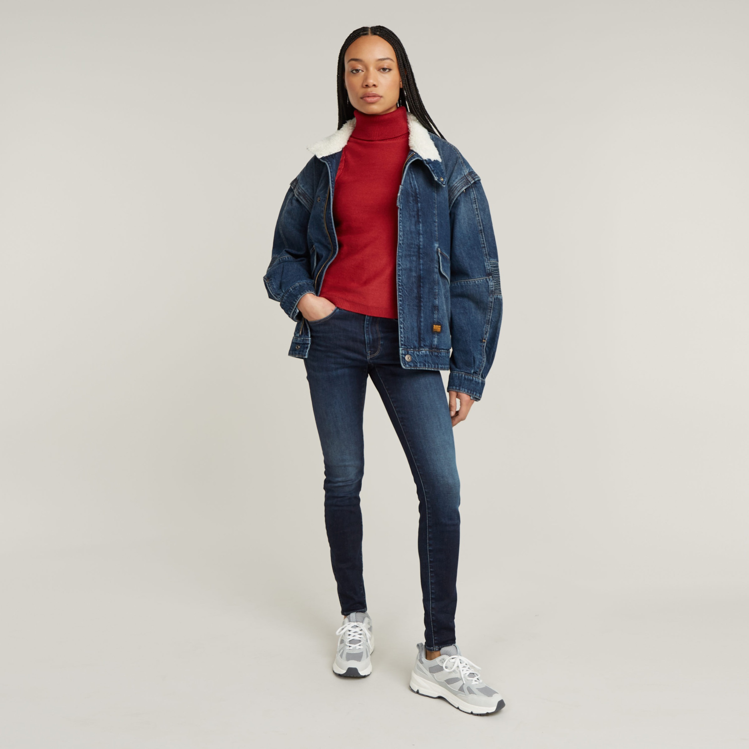 G-STAR Skinny-fit-Jeans »3301 Skinny Wmn«, mit Stretch
