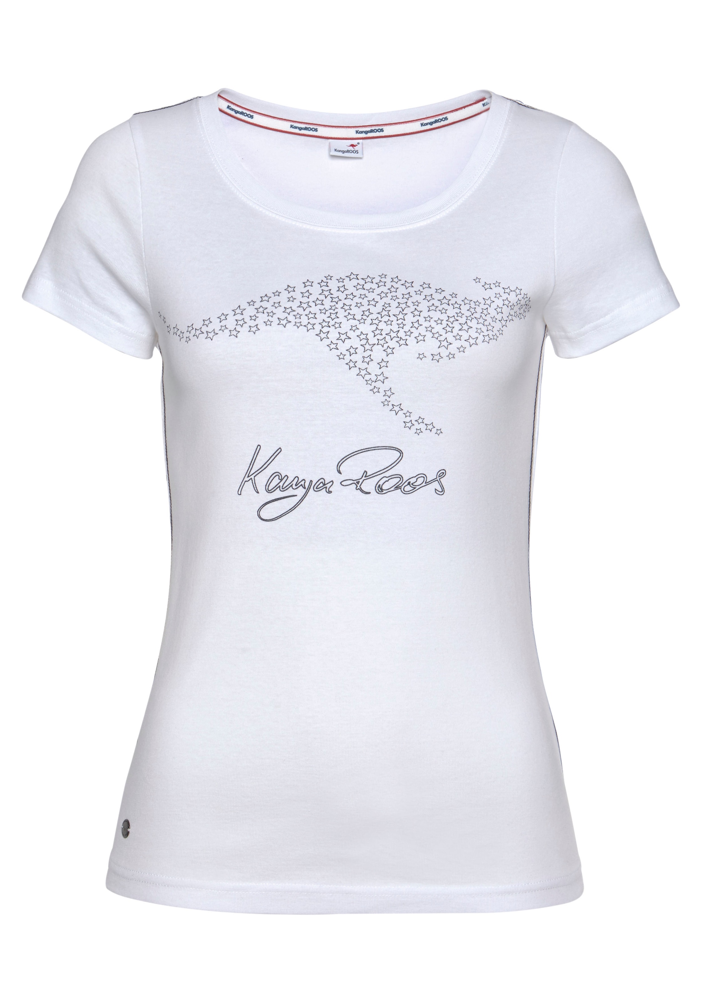 KangaROOS T-Shirt, mit großem Label-Druck
