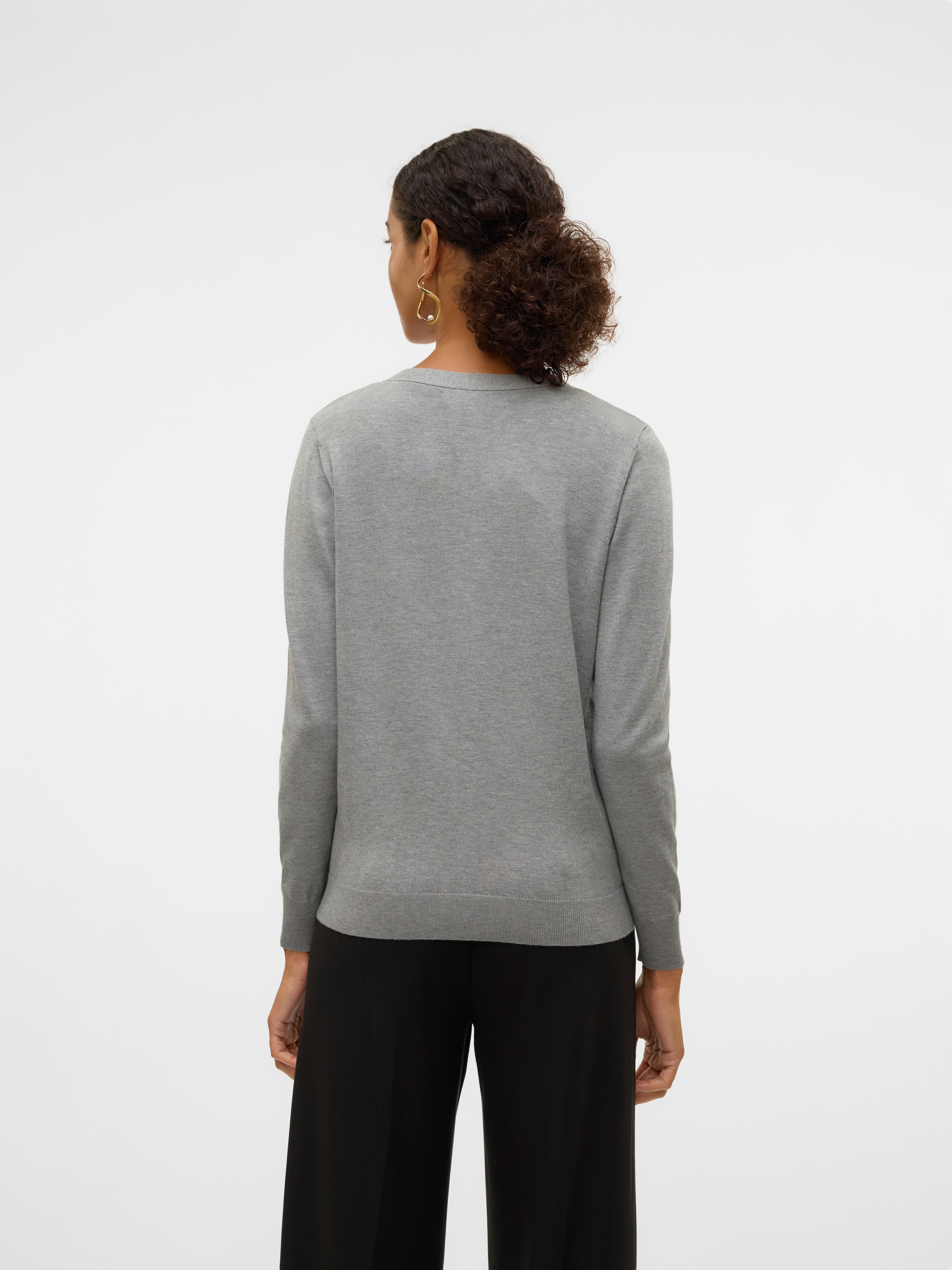 Vero Moda Strickjacke »VMSILJE LS V-NECK CARDIGAN GA NOOS«