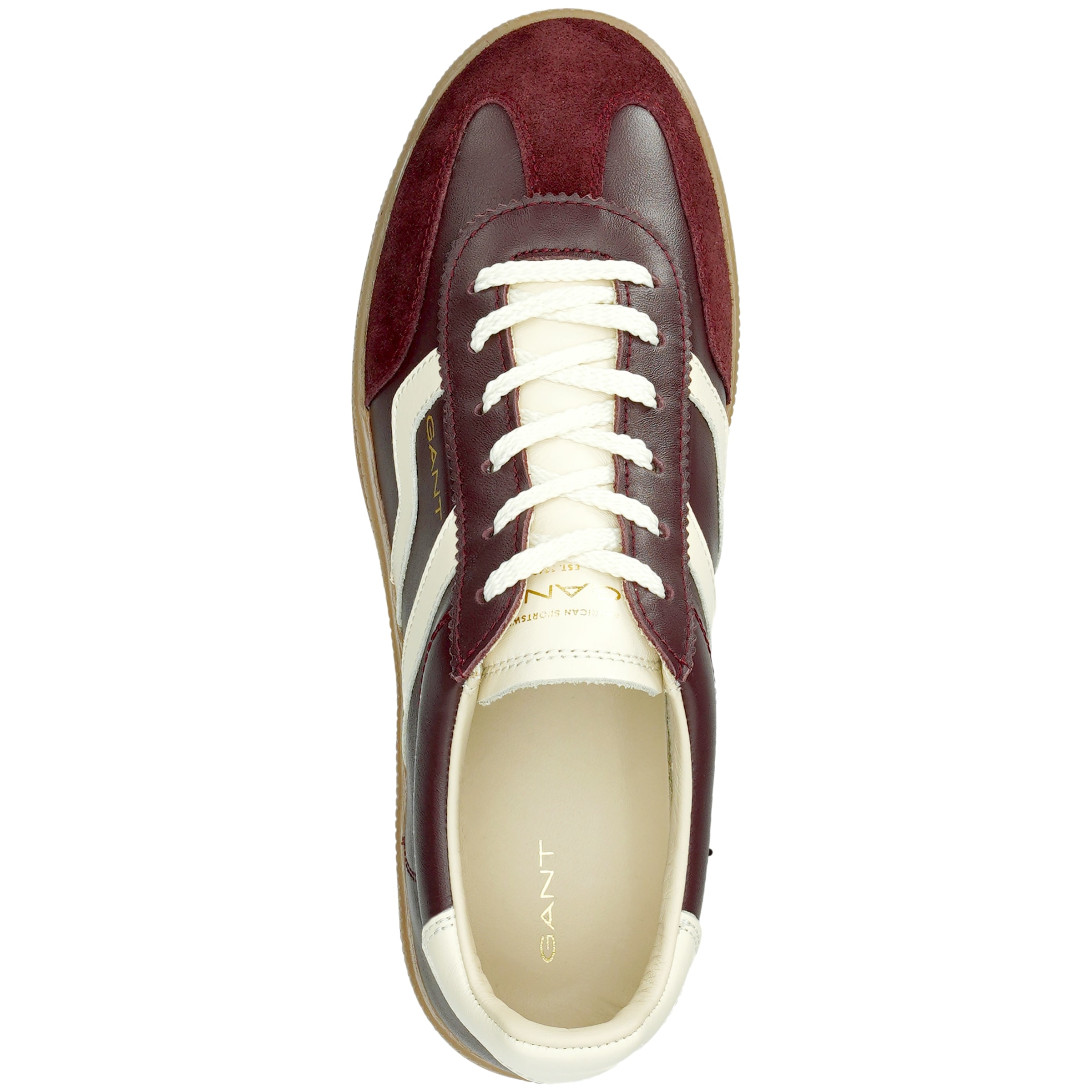 Gant Sneaker »Cuzima«  Schnürschuh, Retro-Sneaker, Halbschuh mit Logo
