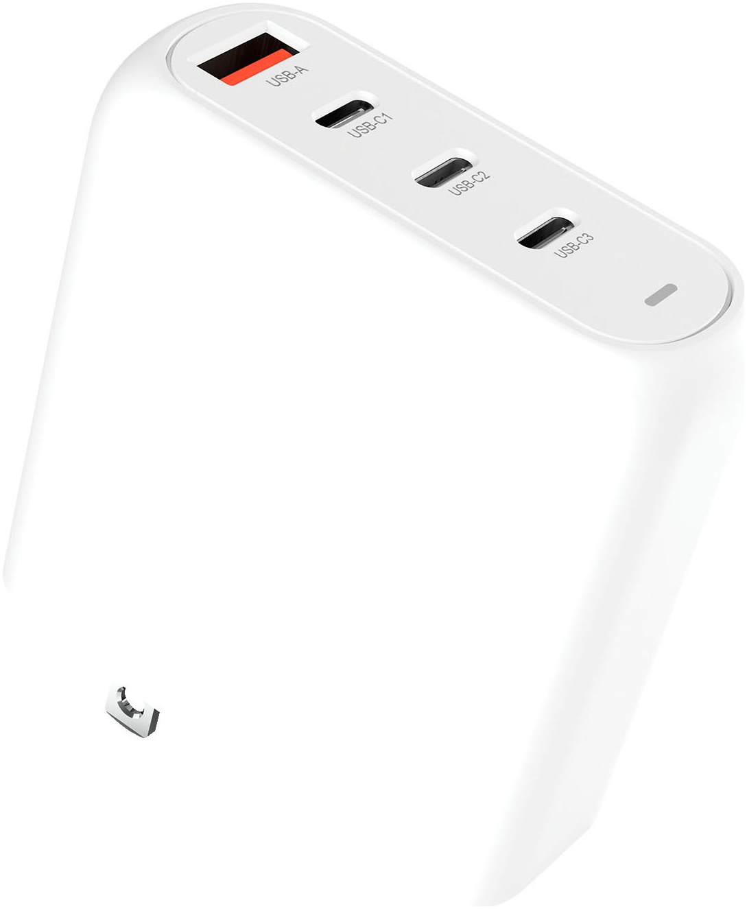 Creative Universal-Ladegerät »100W GaN Ladegerät, 1x USB-A, 3x USB-C PPS, PD 3.0, QC 4+, weiss«, 100W GaN Ladegerät, 1x USB-A, 3x USB-C PPS, PD 3.0, QC 4+, weiss