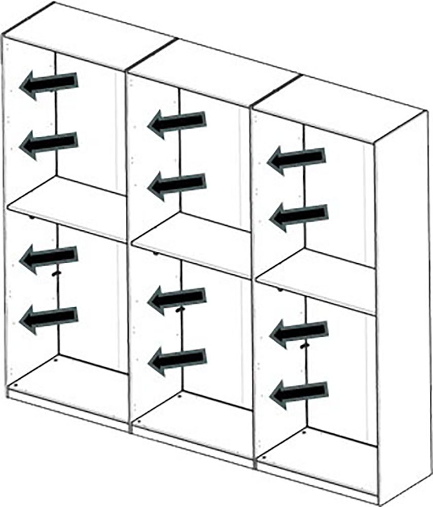 INOSIGN Einlegeboden »Jupiter – Steingrau (1 St.), 22 mm stark, ideale Stauraumhilfe«