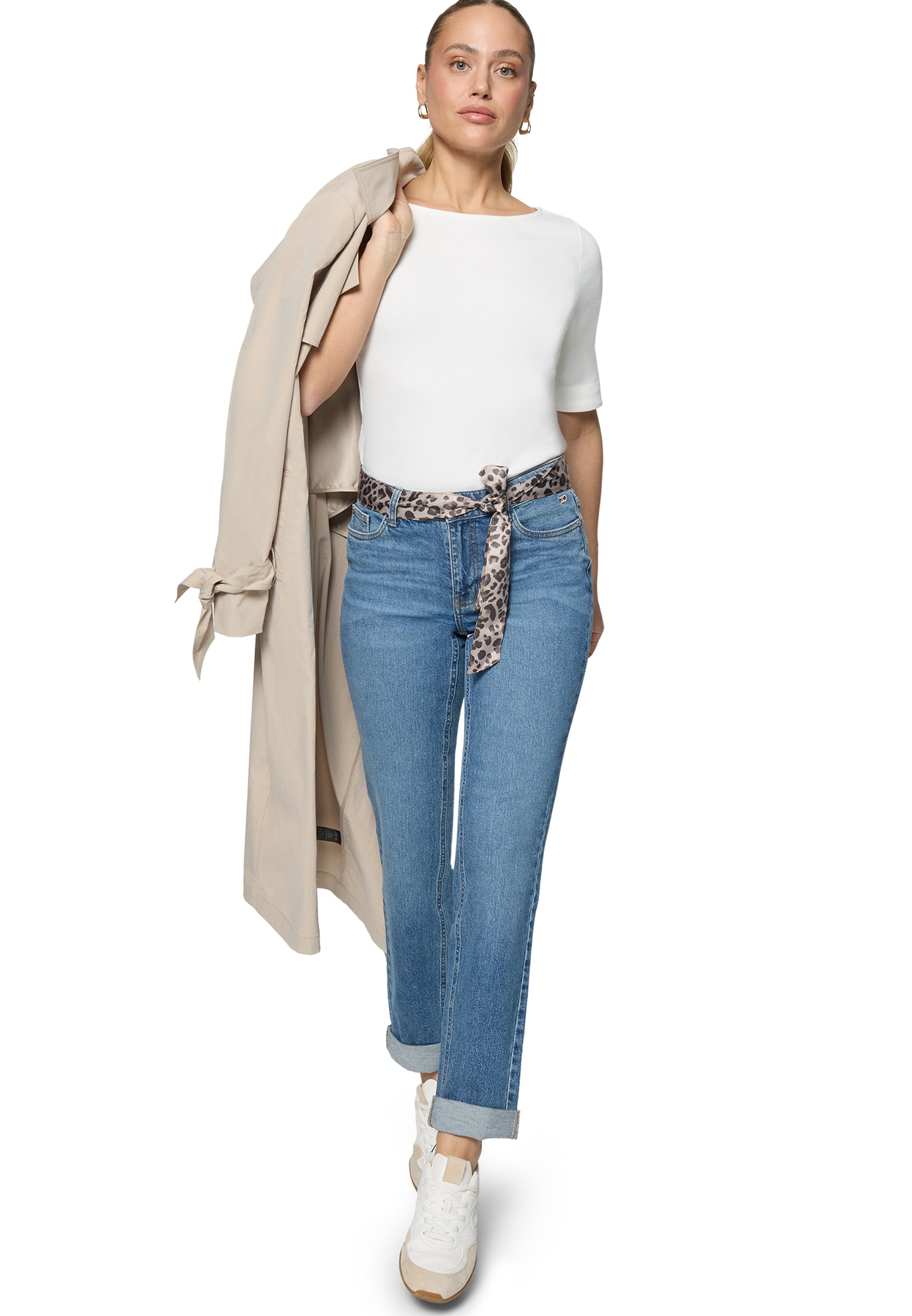 Zero Webhose »Jeans mit Leo-Gürtel Style Orlando 28 Inch«