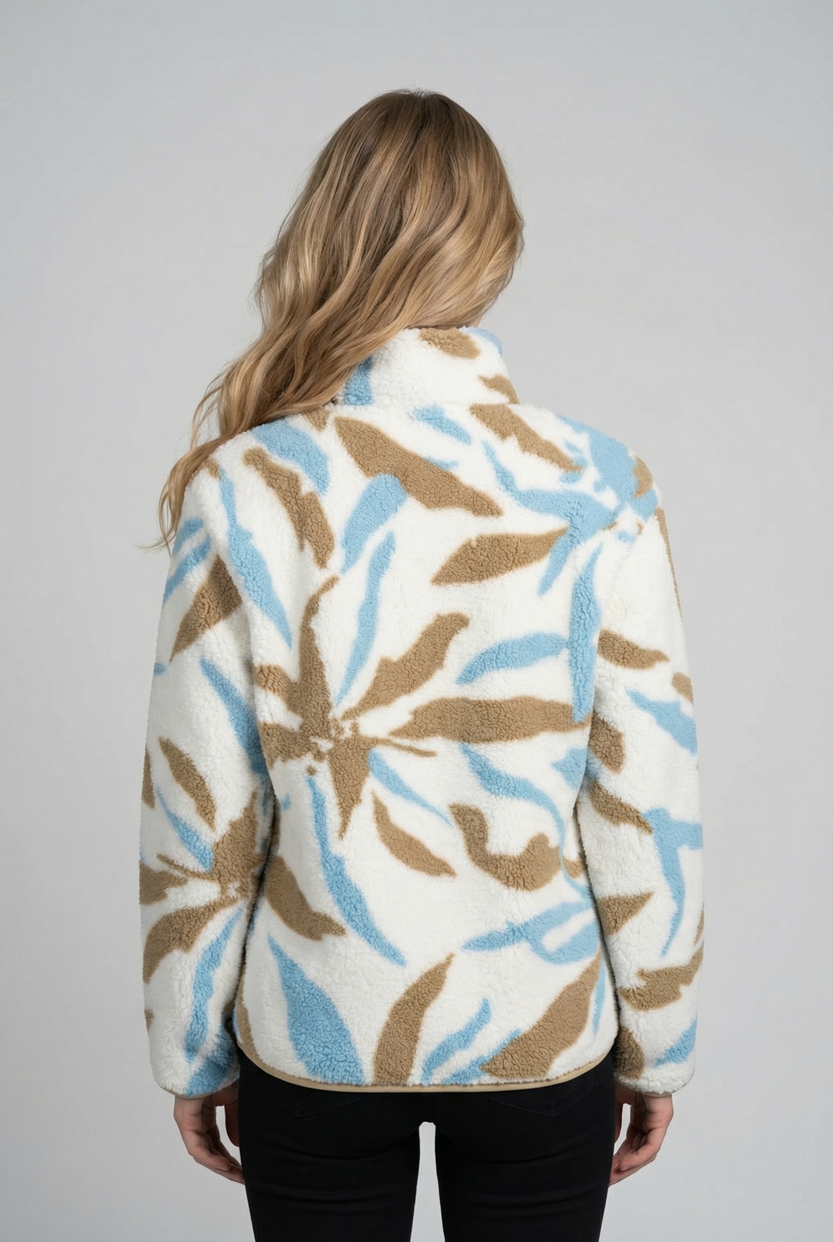 Icepeak Fleecejacke »ADDIAS« mit Stehkragen, gerader Schnitt, elastische Ärmelbündchen und Saum