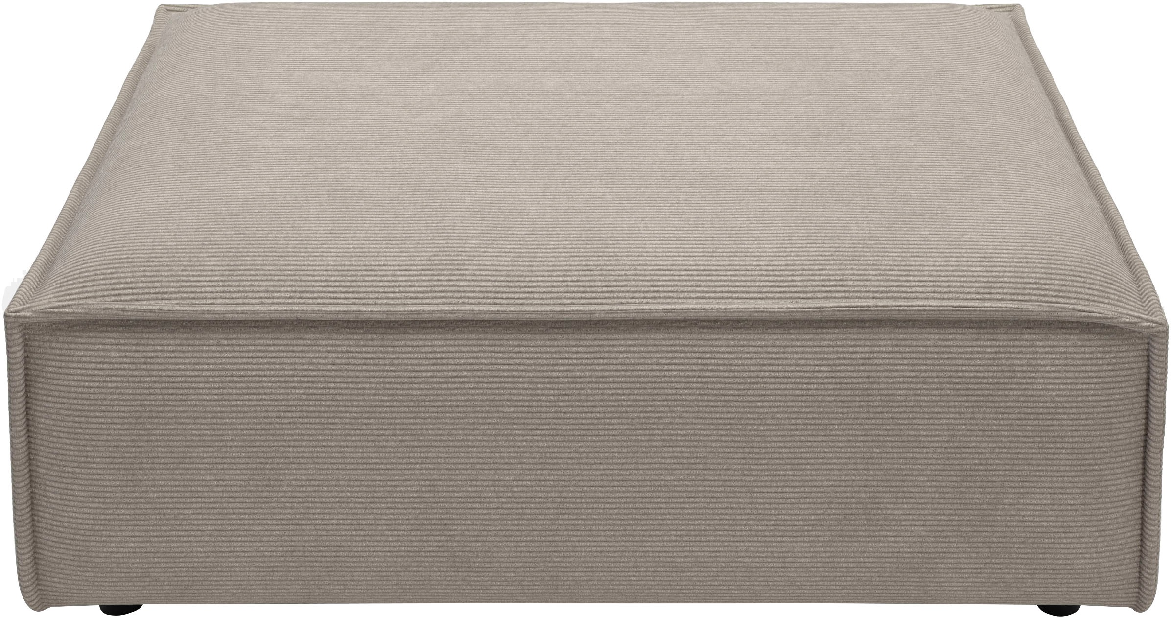 Places of Style Polsterhocker »Watertown, XXL Hockerbank passend zum Sofa - ideal als Beistellmodul«, erweiterbare Hockerbank mit weicher Polsterung