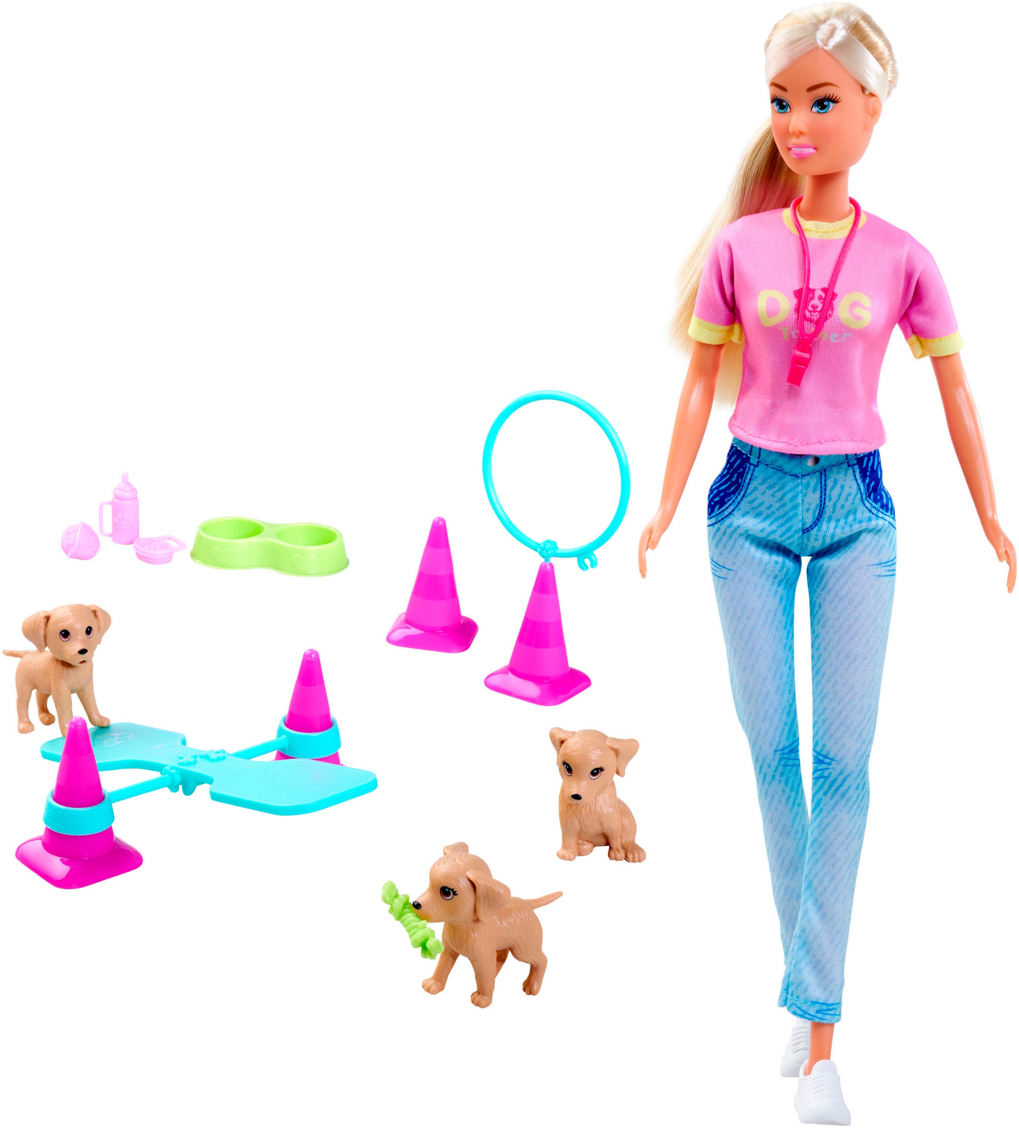 SIMBA Anziehpuppe »Steffi Love, Dog Trainer«