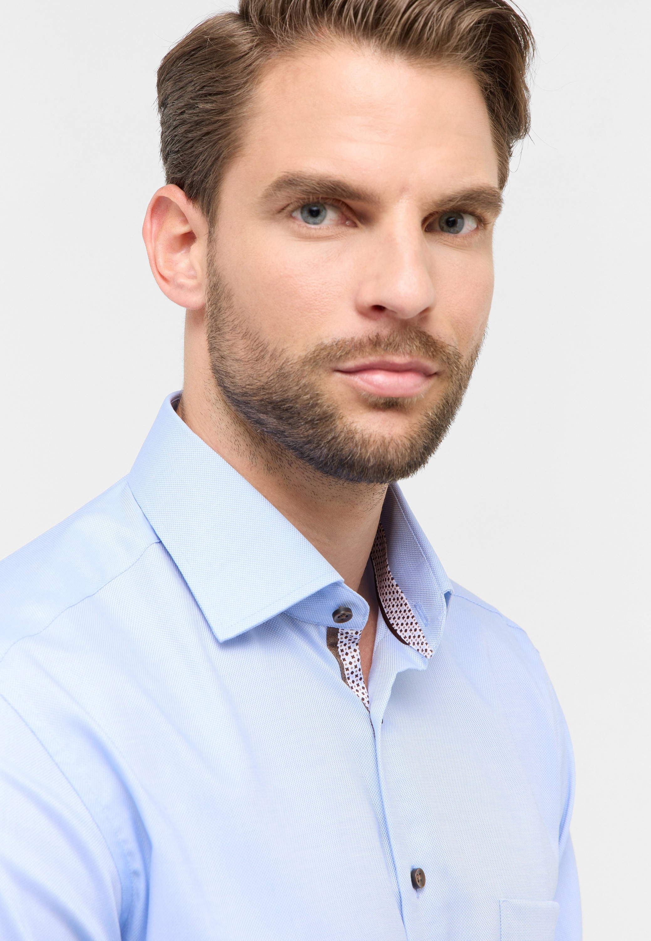 Eterna Langarmhemd »COMFORT FIT« NON IRON (bügelfrei)