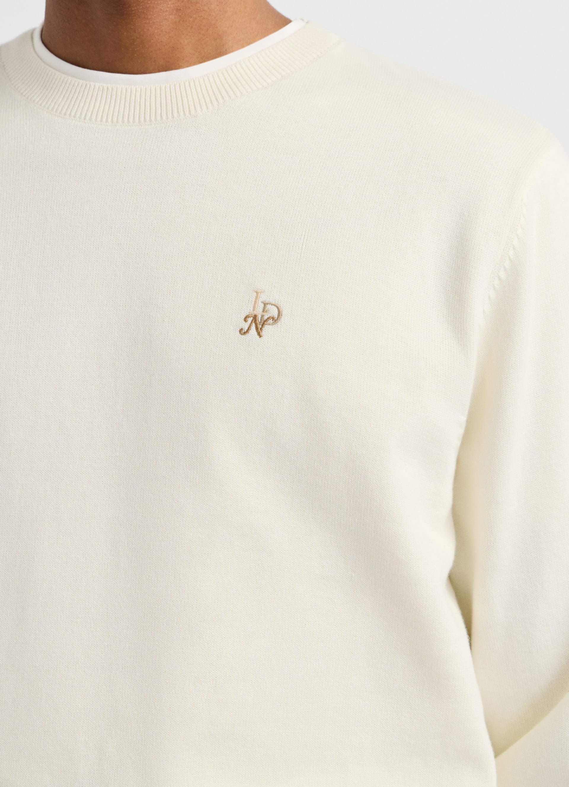 Pepe Jeans Rundhalspullover »DANIELS« mit gestickten Details, Baumwolle