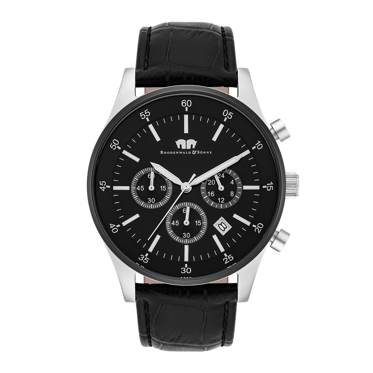 Rhodenwald & Söhne Chronograph »Goodwill T418«, (1 tlg.), aus Edelstahl
