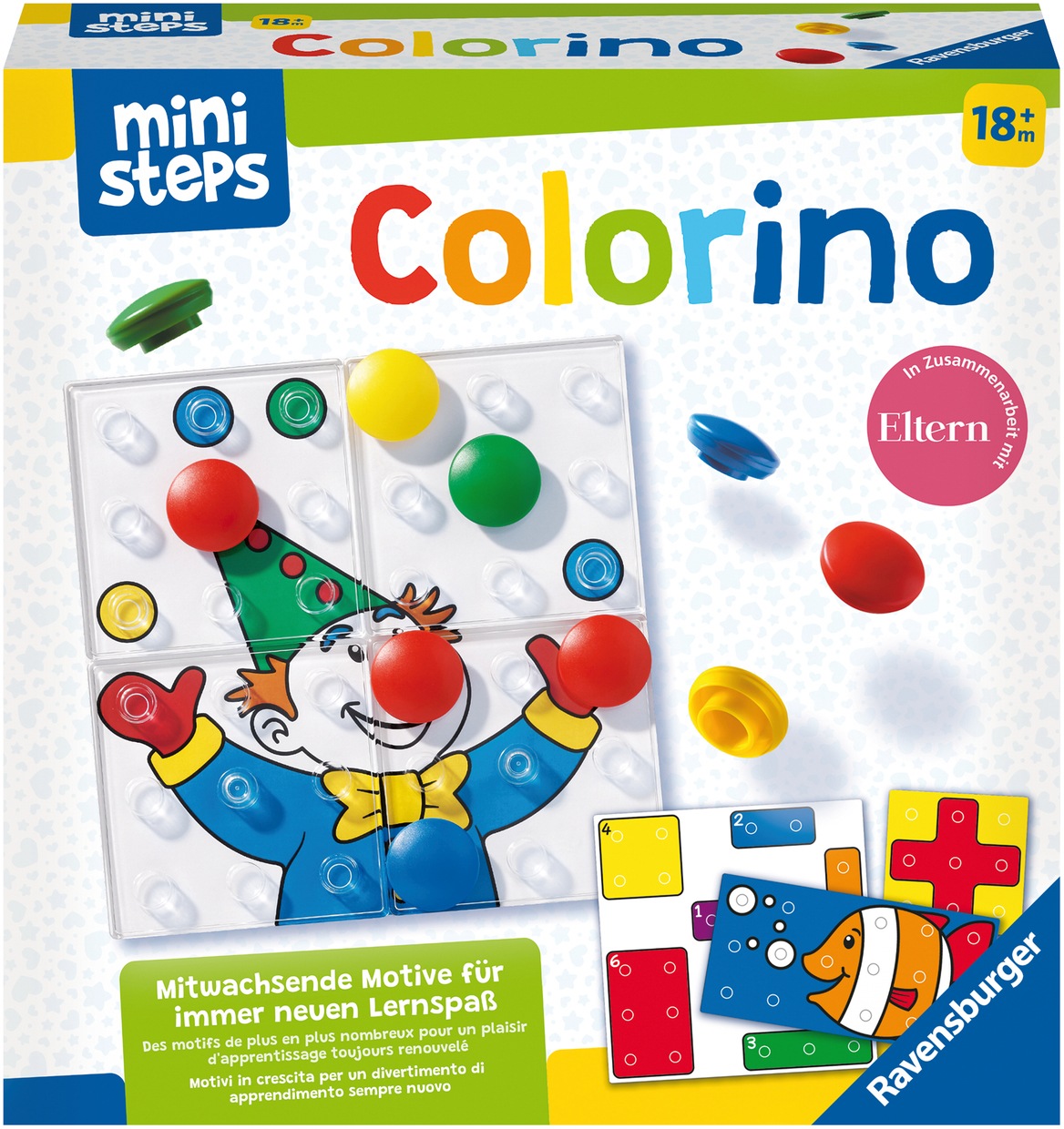 Ravensburger Spiel »ministeps®, Colorino«, Made in Europe, FSC® - schützt Wald - weltweit