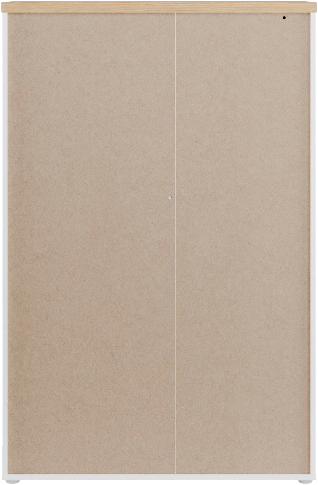 FORTE Highboard »Highboard 1T/1SK/1GT« B/H/T 96,4/147,4/41,6 cm, Front glänzend, Glas