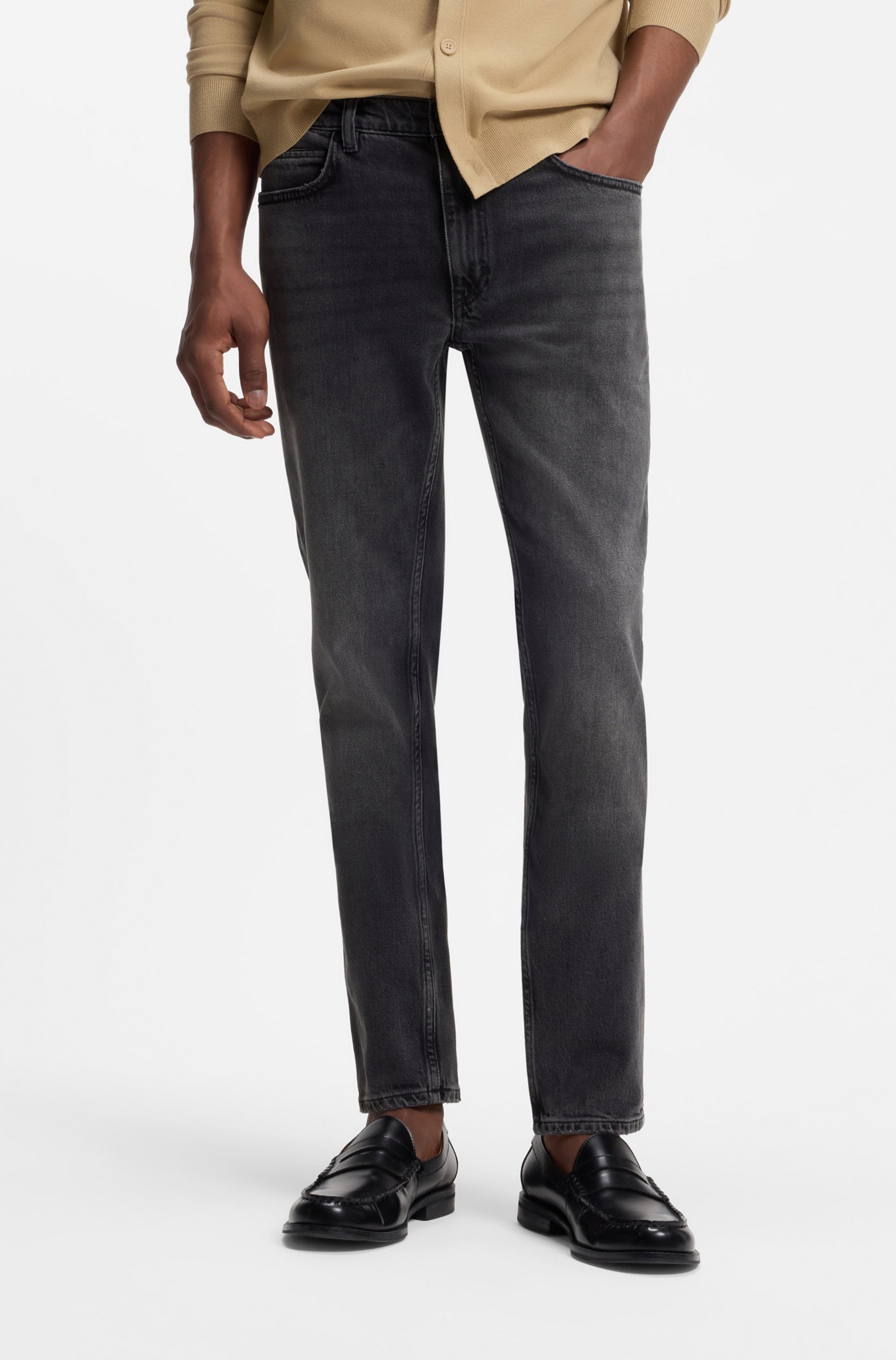 HUGO Slim-fit-Jeans »HUGO 734« aus Stretch-Denim, extra schmal