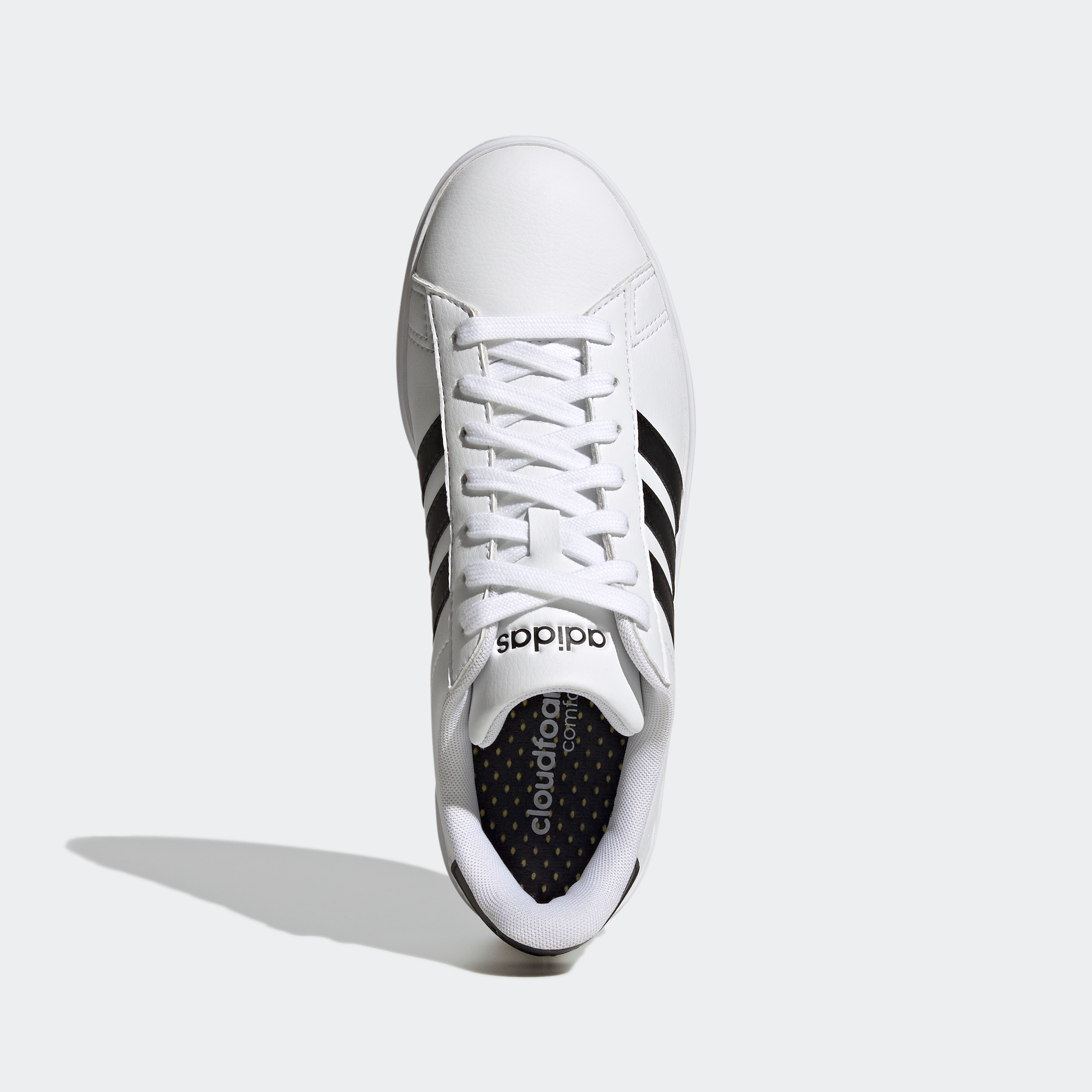 adidas Sportswear Sneaker »GRAND COURT CLOUDFOAM LIFESTYLE COURT COMFORT«, Design auf den Spuren des adidas Superstar