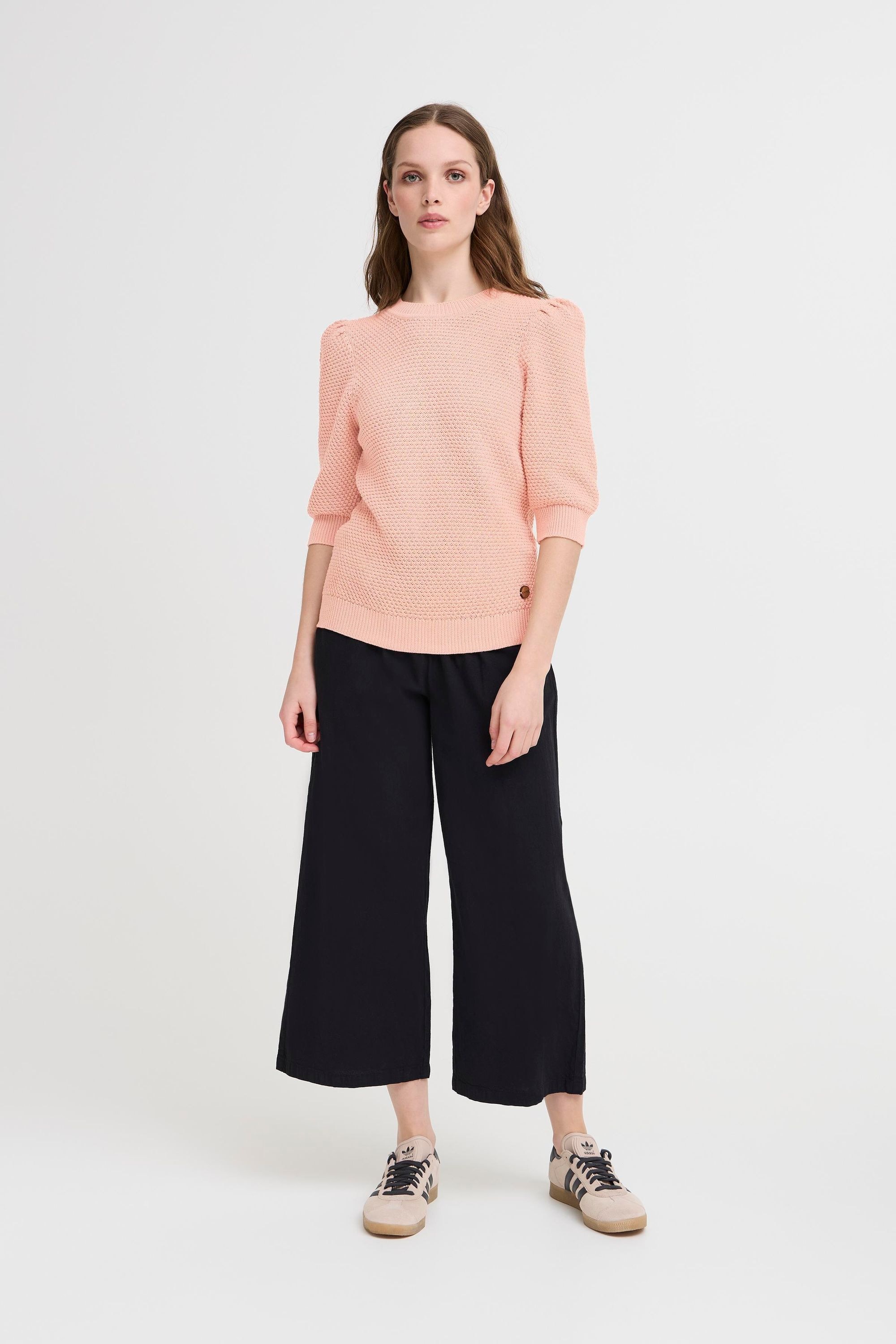 OXMO Strickfleece-Pullover »Strickpullover OXMicha«