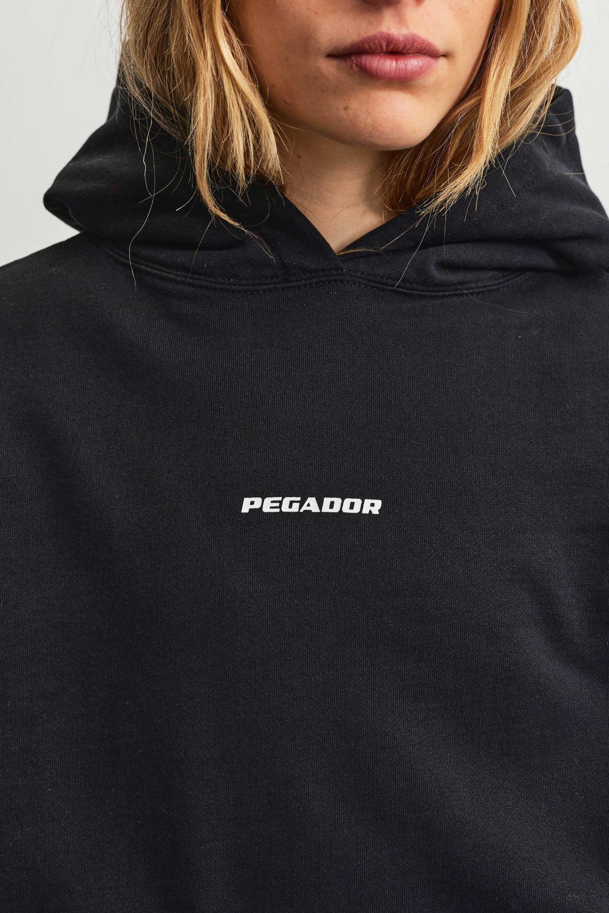 PEGADOR Kapuzensweatshirt »ATNA LOGO OVERSIZED HOODIE«, Baumwollmischung, oversize
