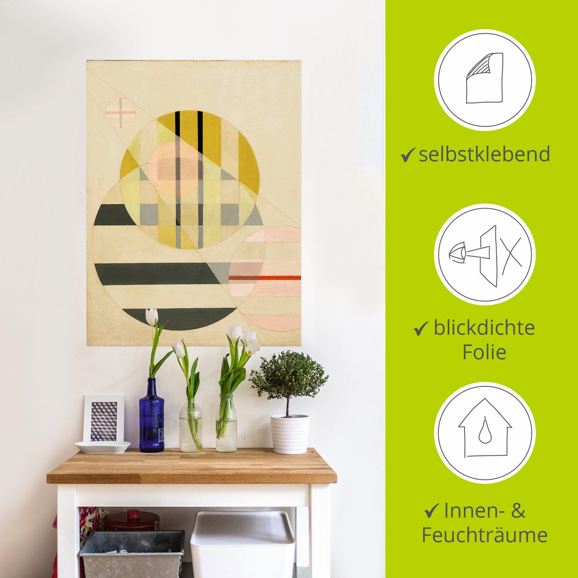 Artland Wandbild »Z II. 1925«, Muster, (1 St.), als Alubild, Leinwandbild, Poster, Wandaufkleber in verschied. Größen