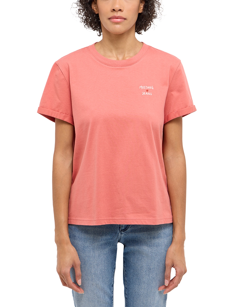 MUSTANG Kurzarmshirt »Damen Style Monroe«