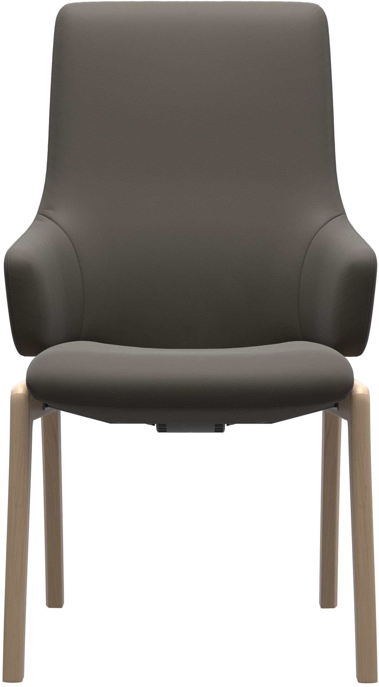 Stressless® Polsterstuhl »Laurel«, Leder PALOMA, High Back mit Armlehne, Größe L, mit abgerundeten Beinen in Eiche