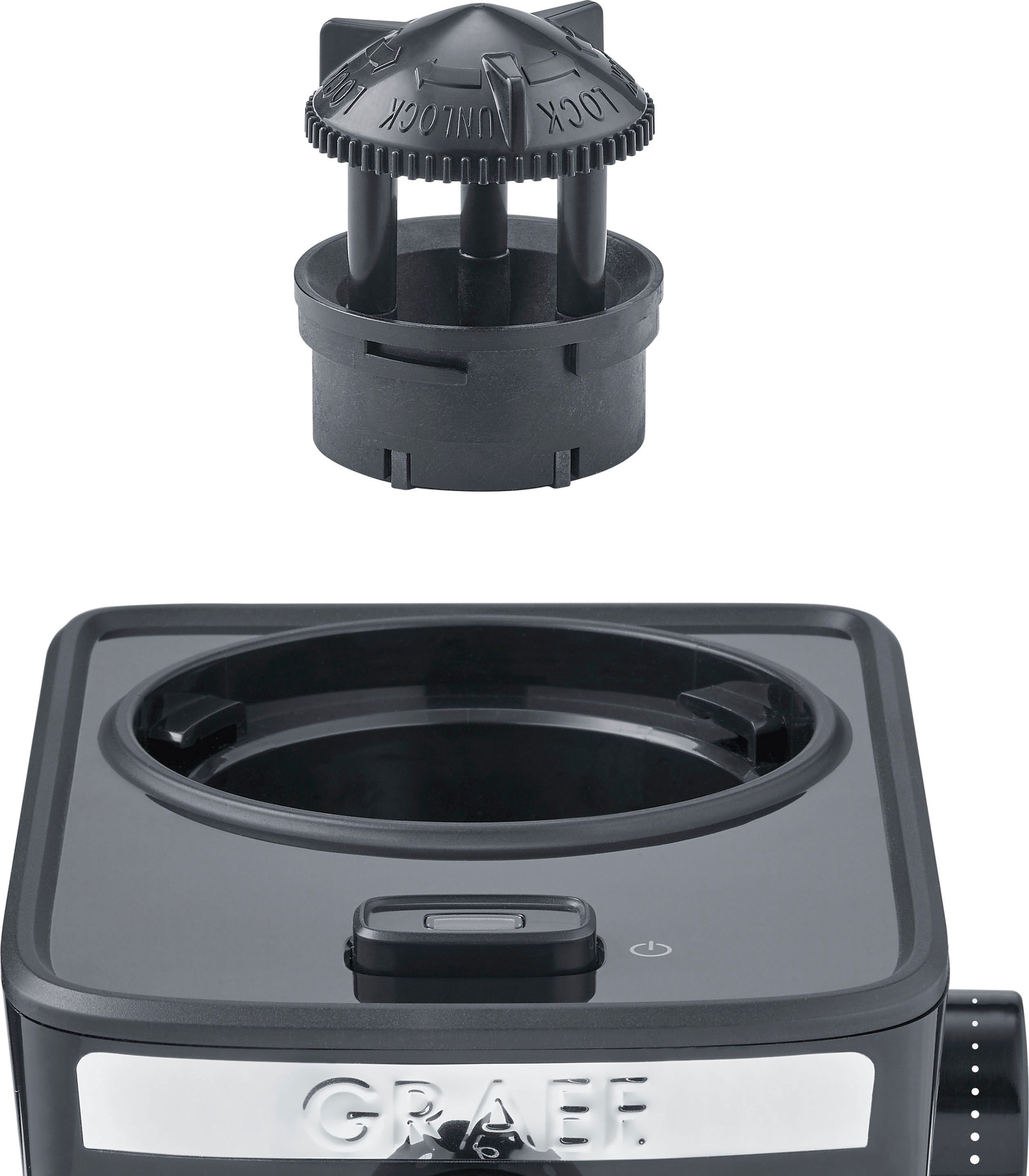 Graef Kaffeemühle »CM252« 130 W Scheibenmahlwerk 80 gBohnenbehälter