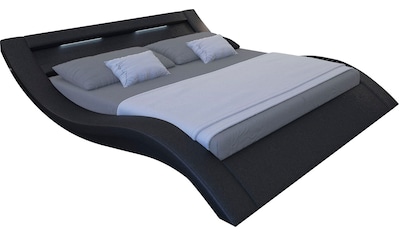 SalesFever Polsterbett, mit LED-Licht im Kopfteil, Lounge Bett in moderner Form,... kaufen