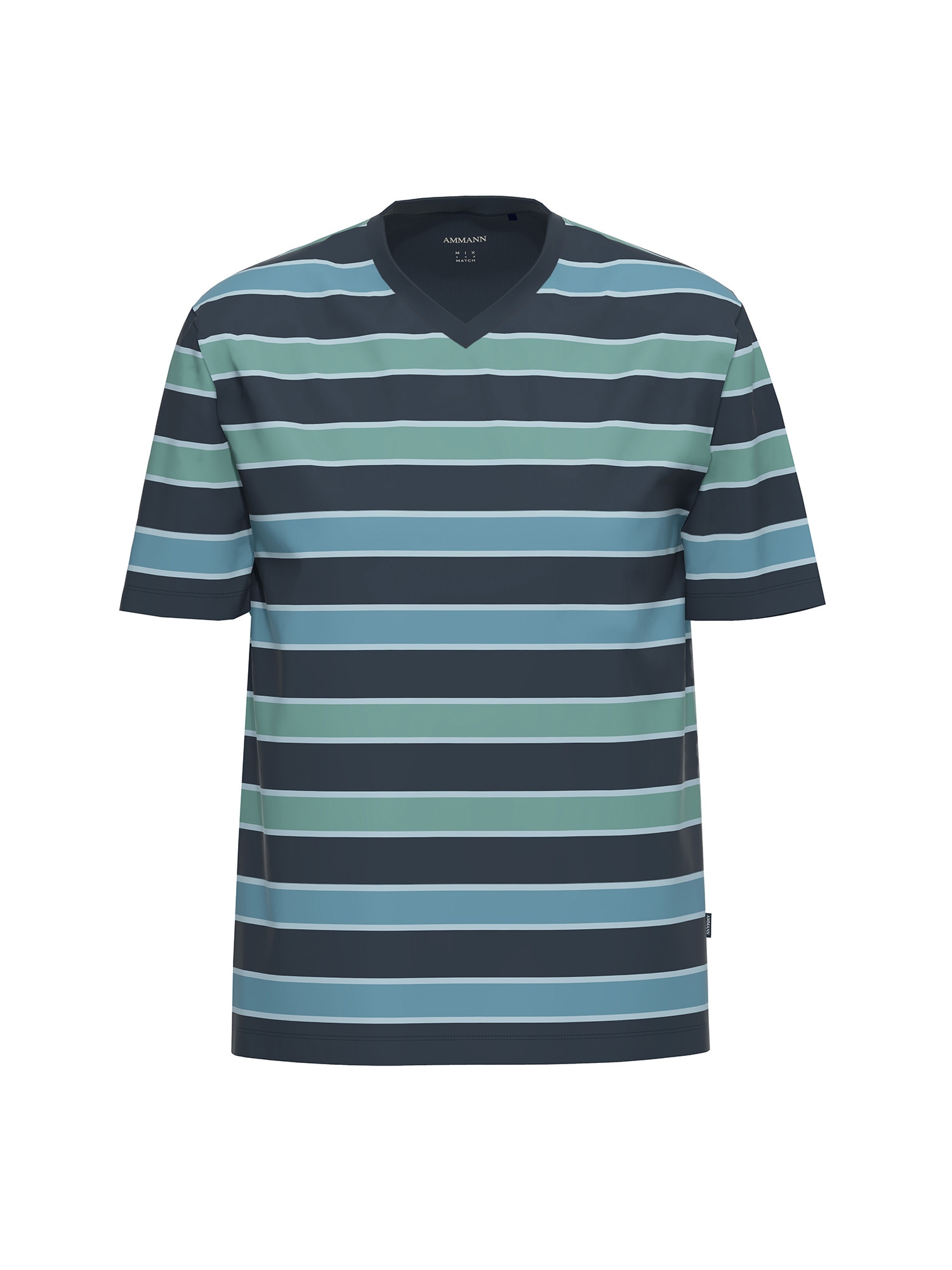 Ammann Pyjama »Herren T-Shirt, lange Hose Night & Relax« 1 Stk.