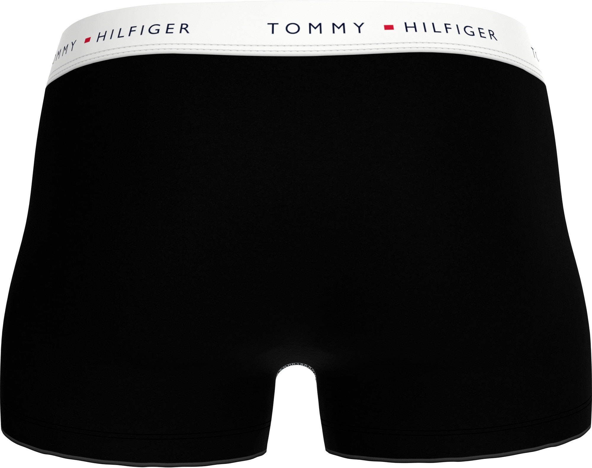 Tommy Hilfiger Underwear Boxer »TRUNK 3 PACK«, (3 St.), mit kontrastfarbenem Logobund