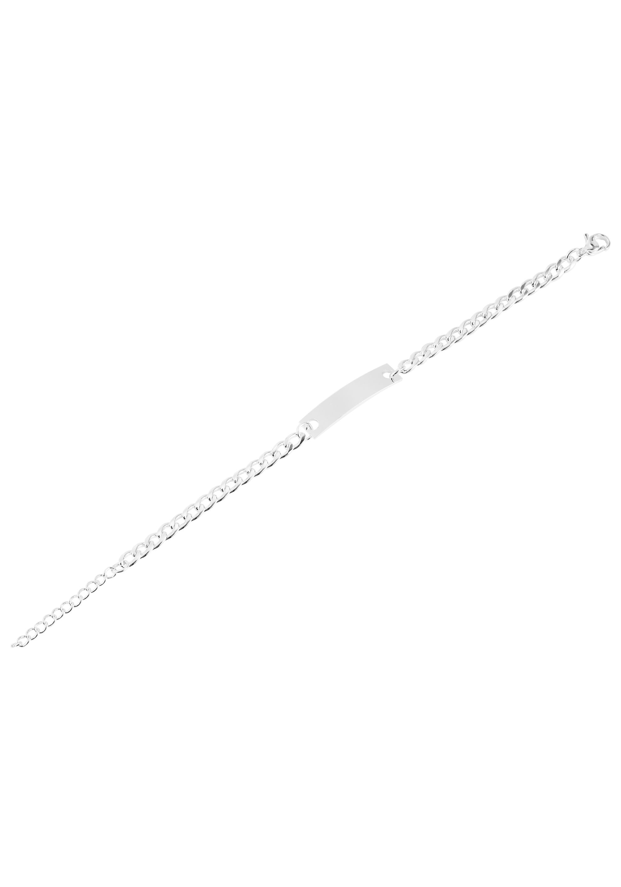 AKZENT Panzerarmband »Janette, silberfarbig, langlebig«