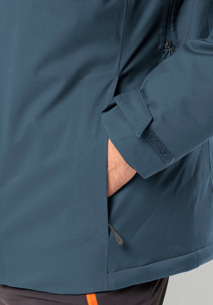 Jack Wolfskin Winterjacke »TROPOSPHERE INS JKT M«, mit Kapuze