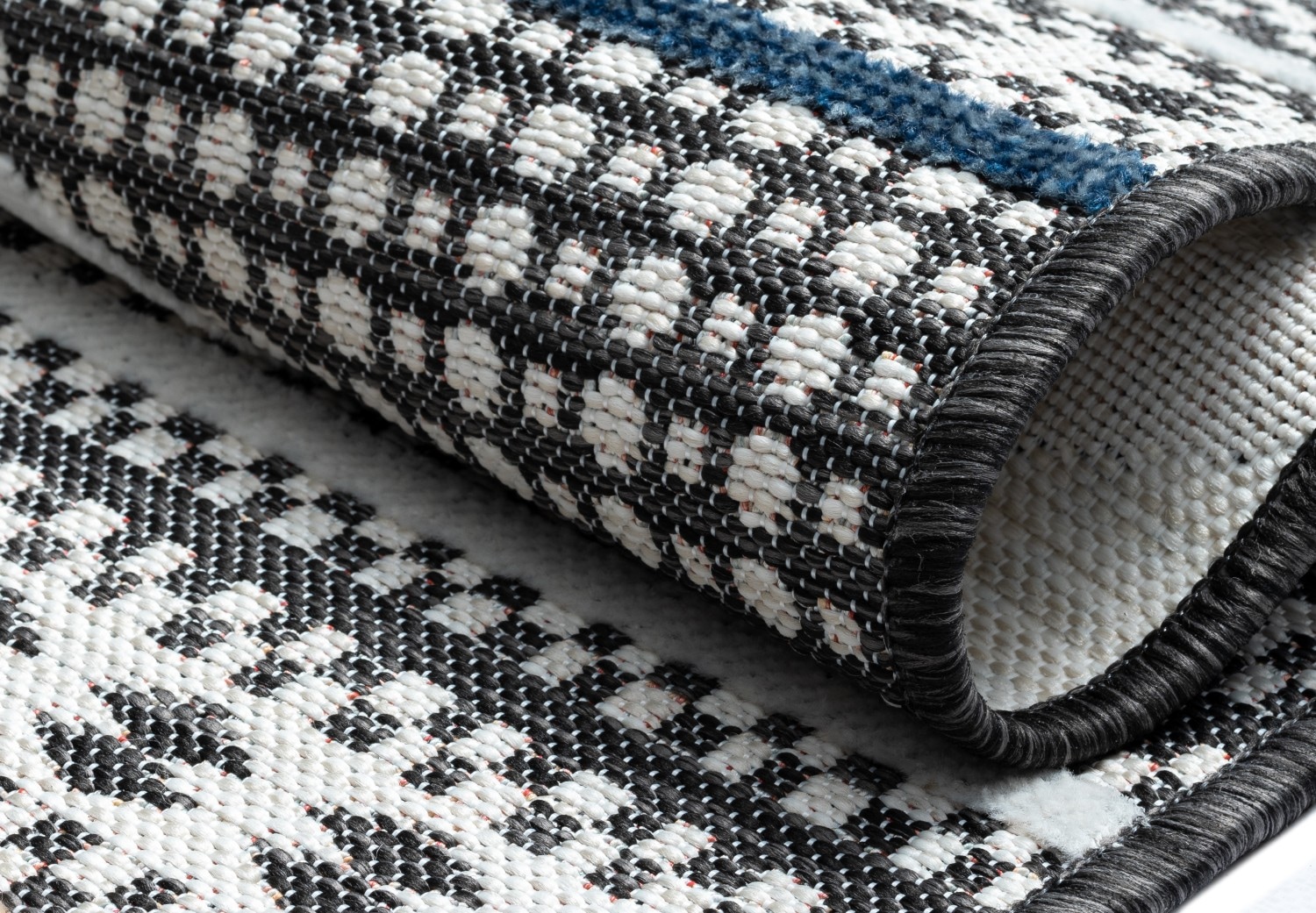 Myflair Möbel & Accessoires Teppich »Shadow Lagerräumung«, rechteckig, 8 mm Höhe, modernes Design, Outdoor geeignet, Balkon, Terrasse