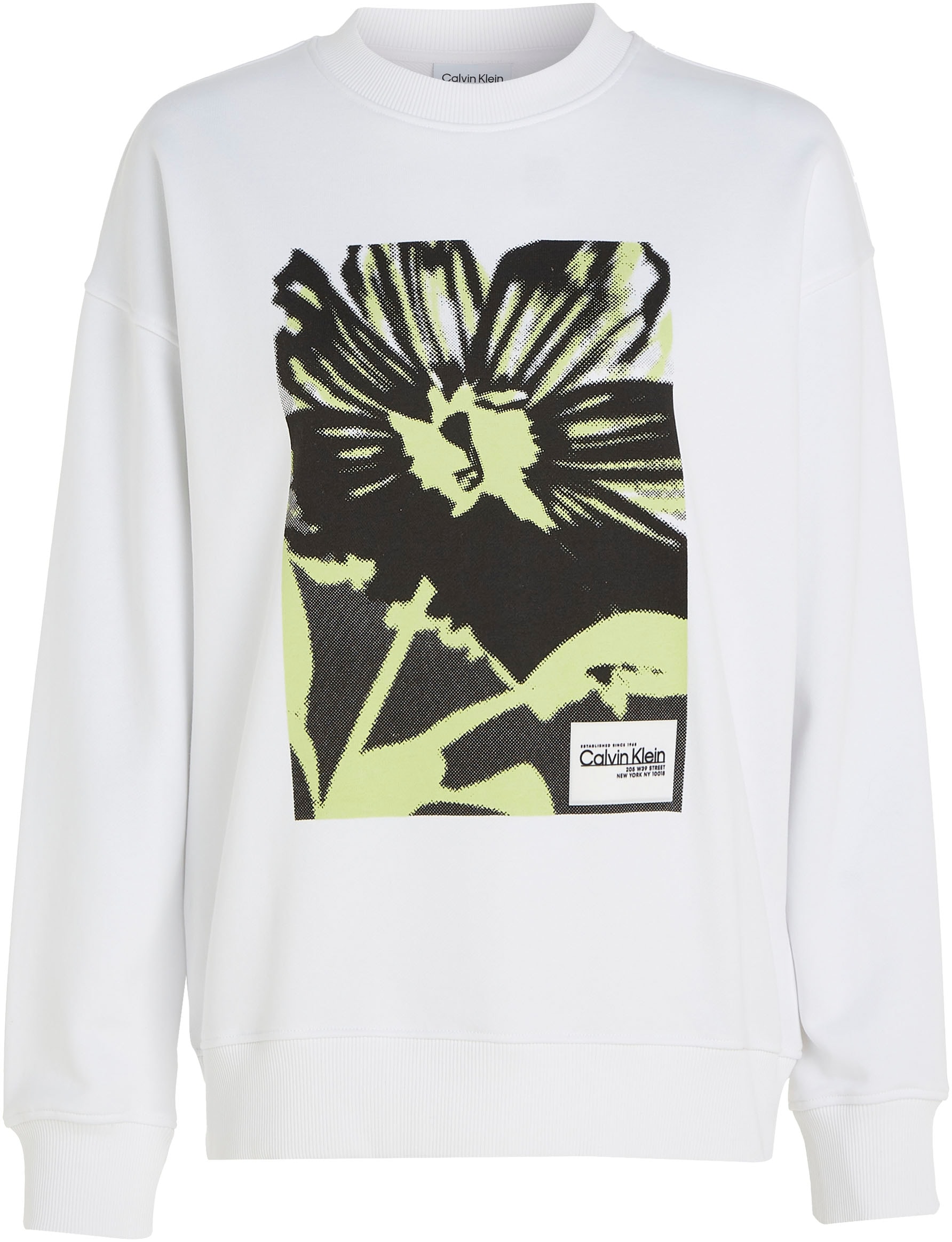 Calvin Klein Sweatshirt, mit Rundhalsausschnitt